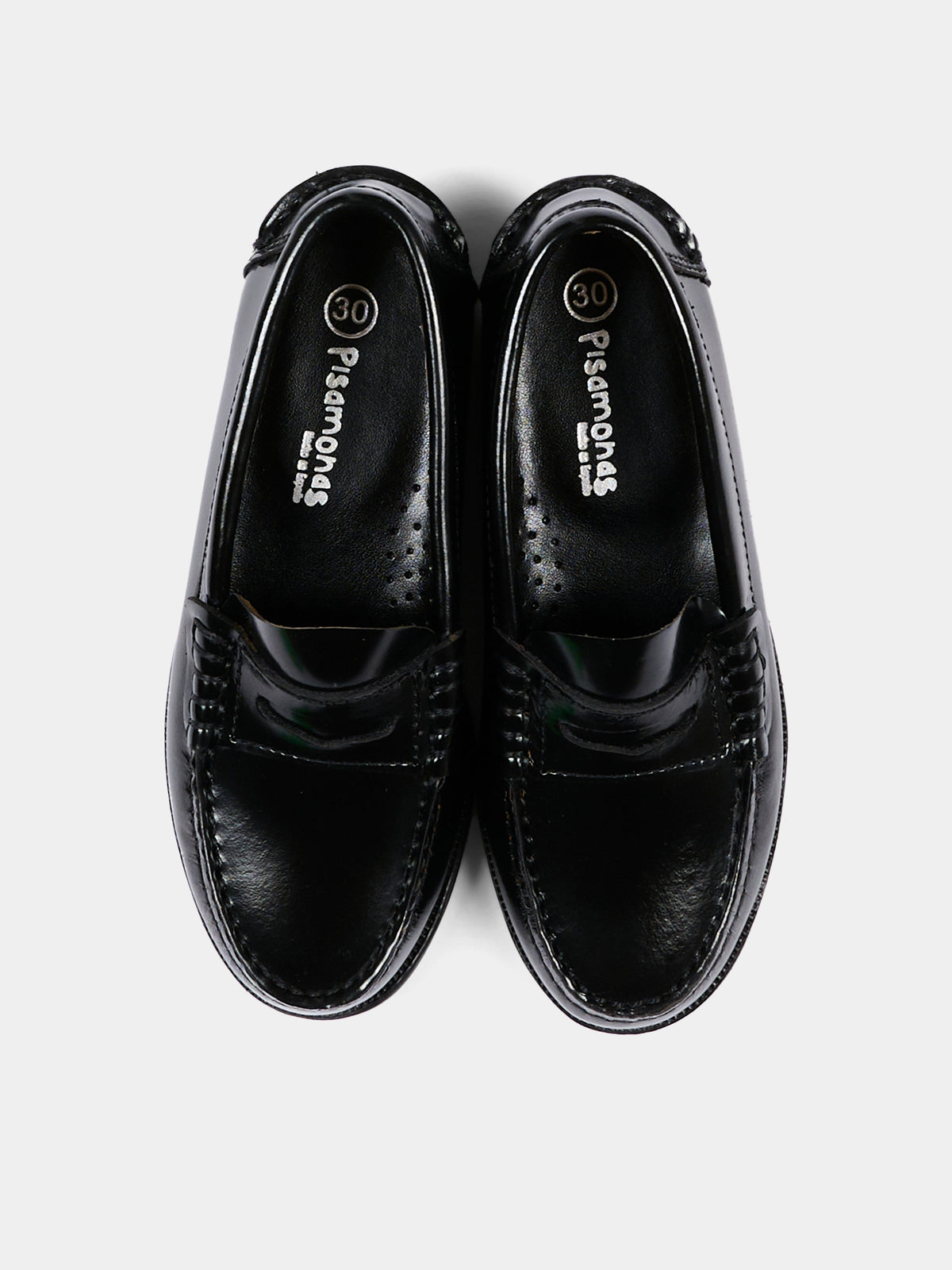 Mocassini neri per bambini,Pisamonas,0077 NEGRO