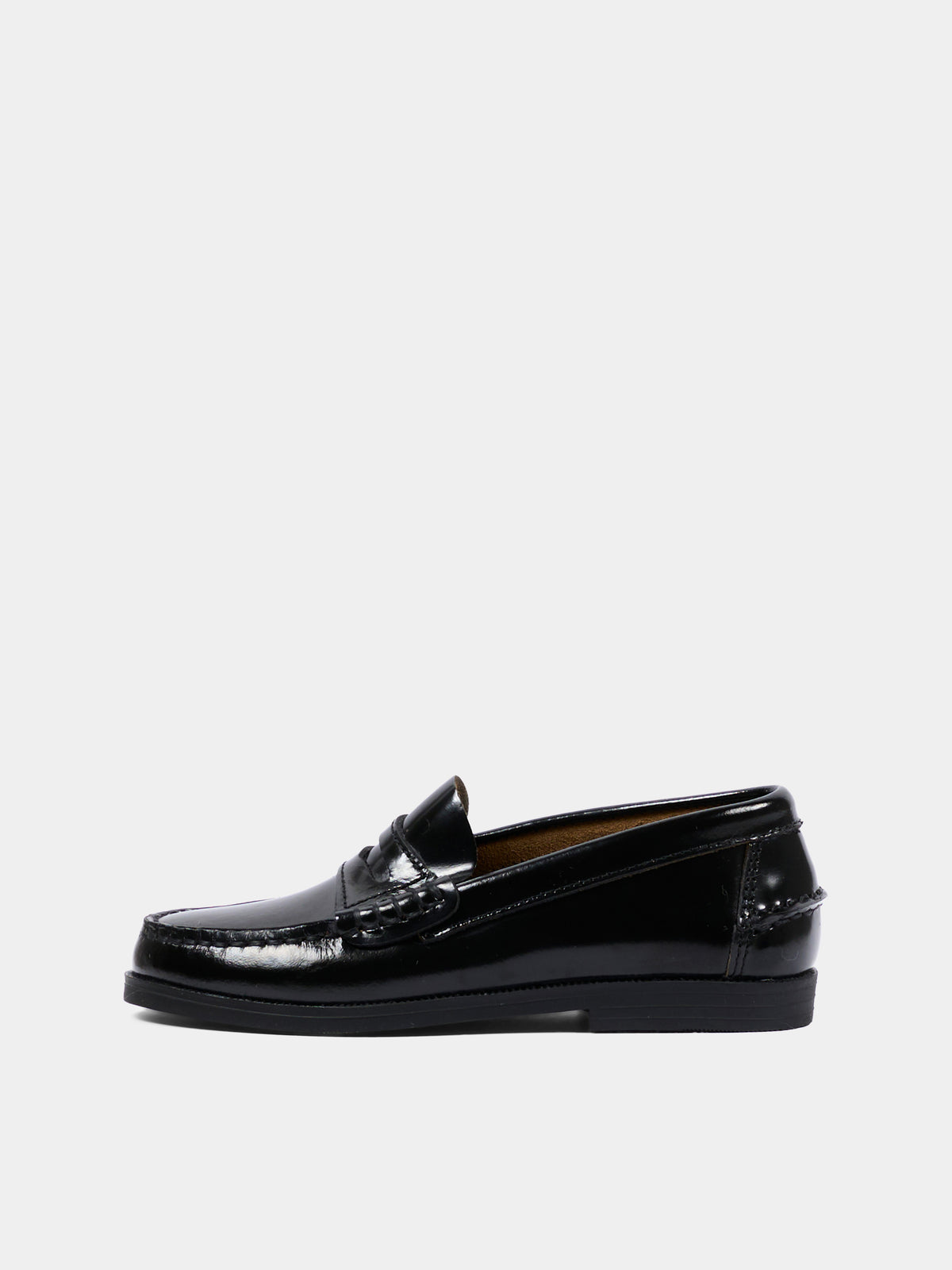 Mocassini neri per bambini,Pisamonas,0077 NEGRO