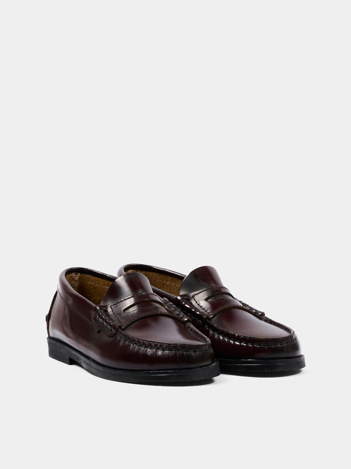 Mocassini bordeaux per bambini,Pisamonas,0077 BURDEOS