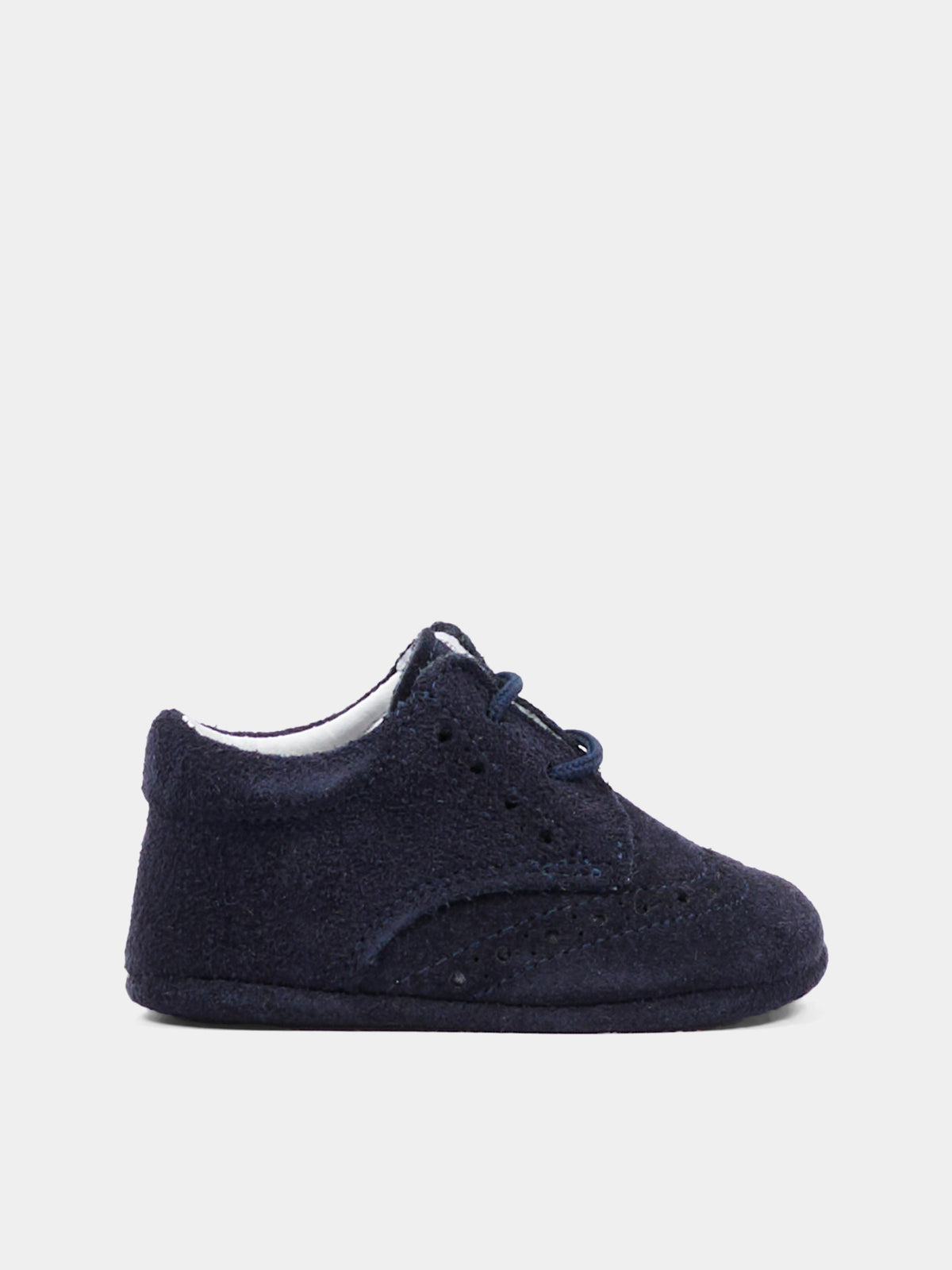 Scarpe stringate blu per neonato,Pisamonas,0483 AZUL MARINO
