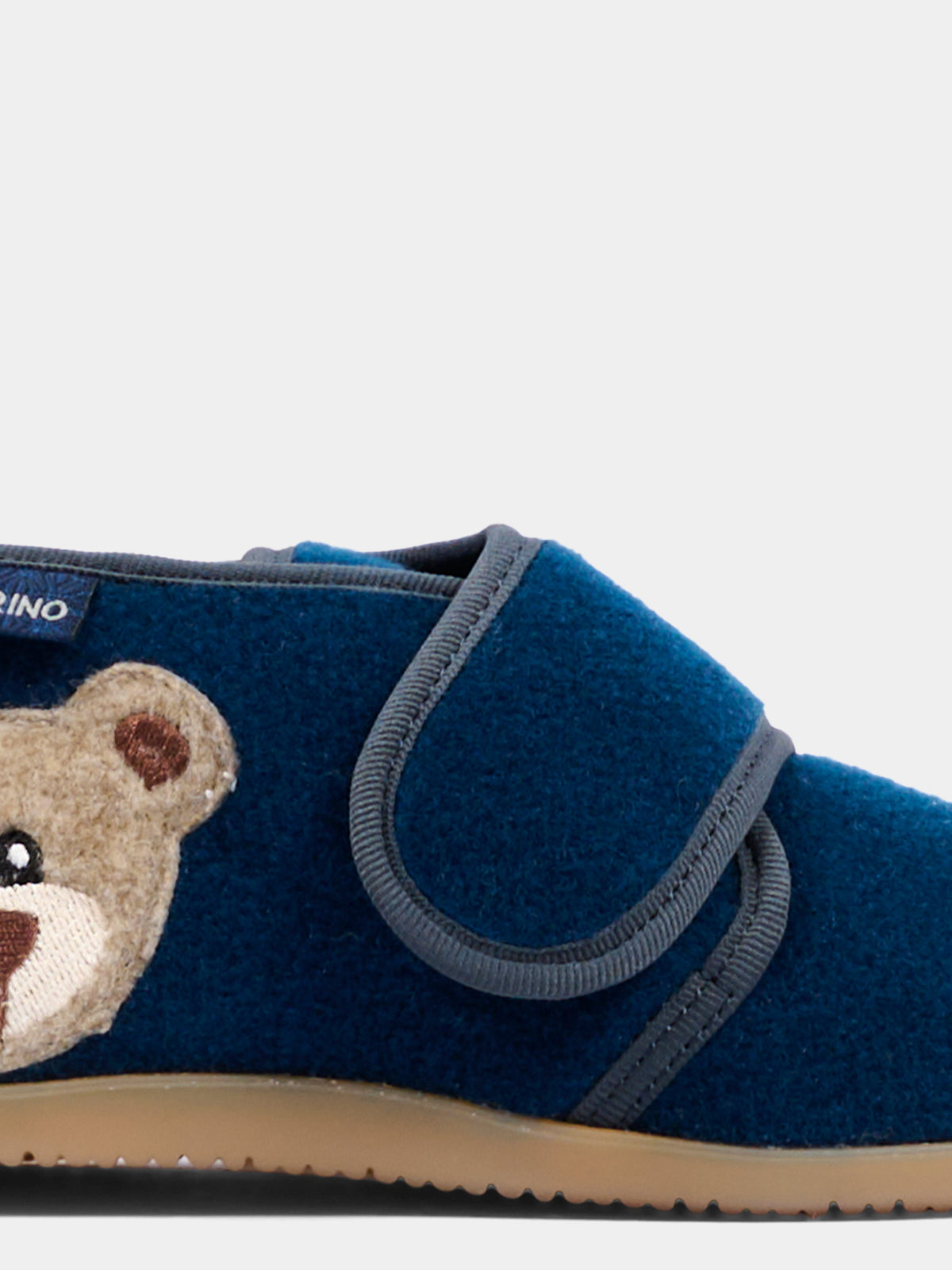 Pantofole blu per bambino con orsetto,Naturino,001 4000627 01 0C01