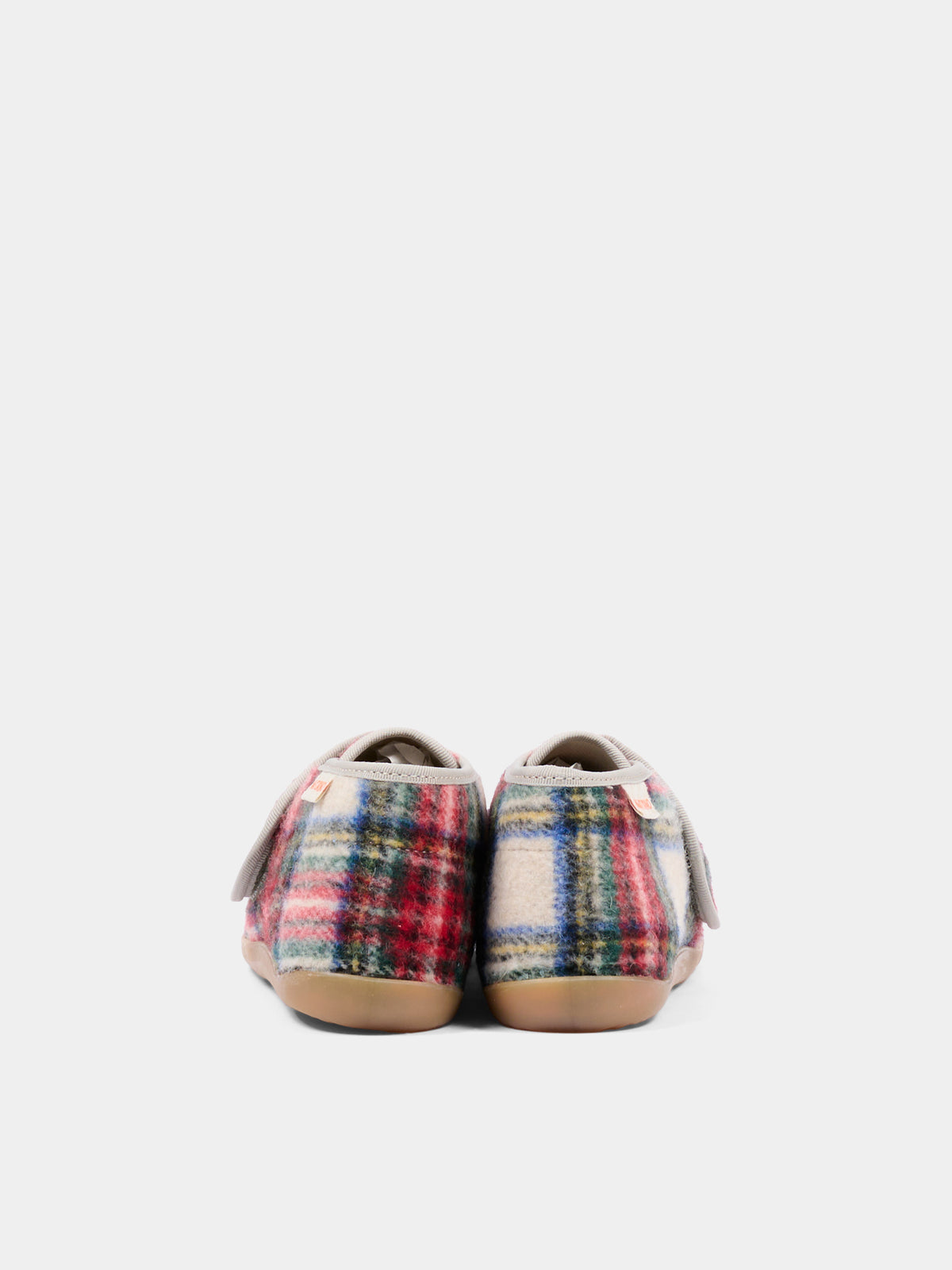 Pantofole multicolor per bambini tartan,Naturino,001 4000673 45 1E11