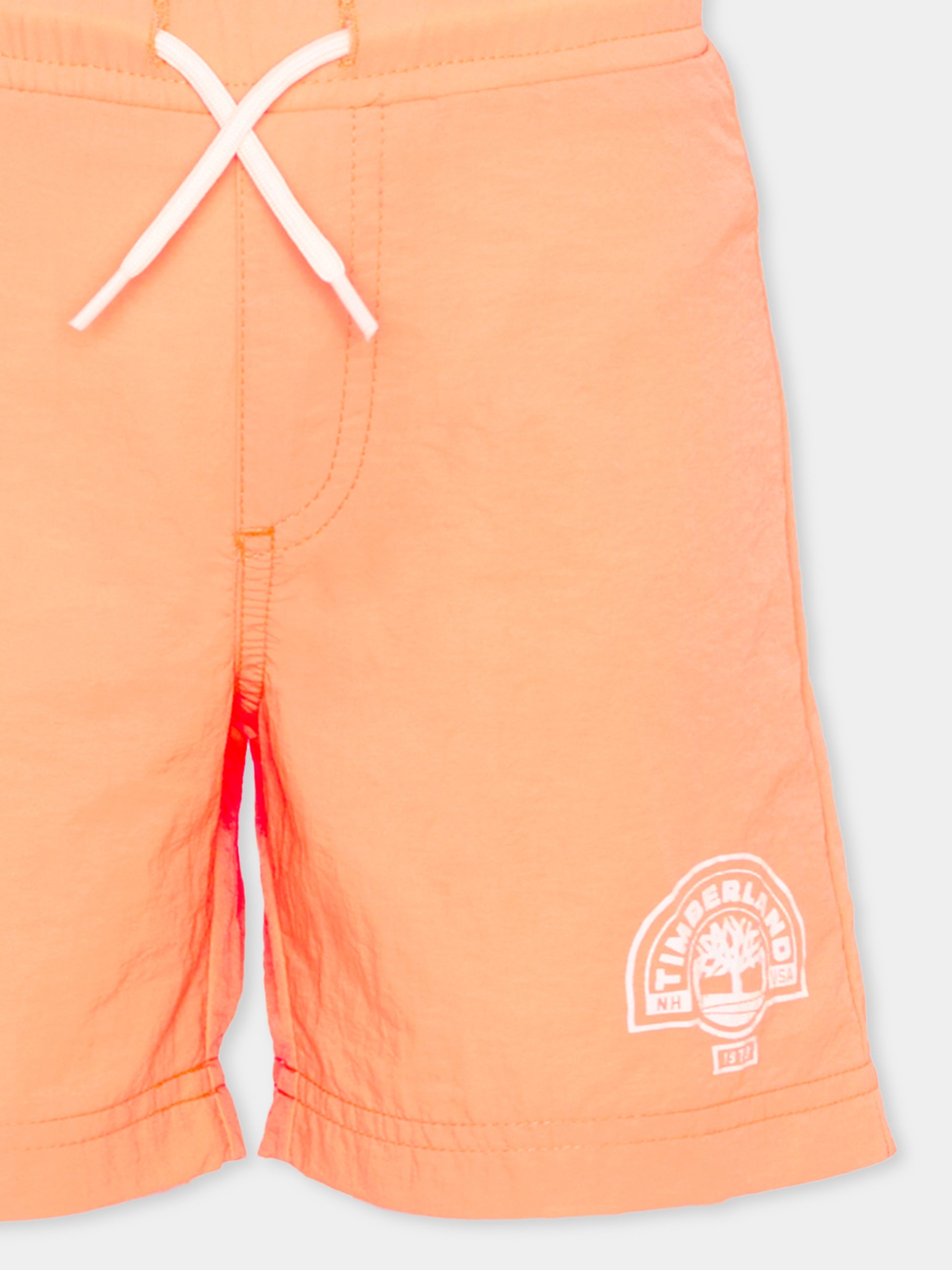 Boxer mare arancione per bambino,Timberland,T60830 42Y