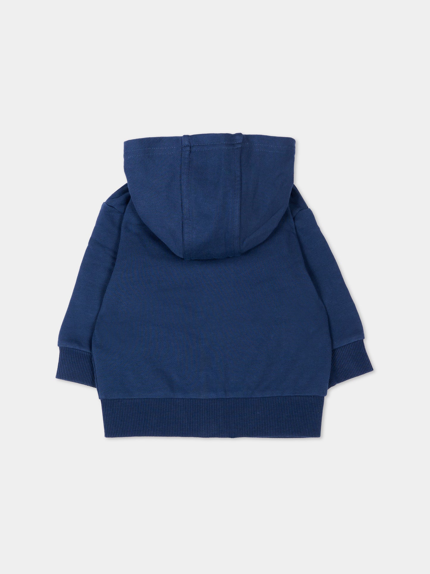 Felpa blu con cappuccio per neonato,Timberland,T60867 805