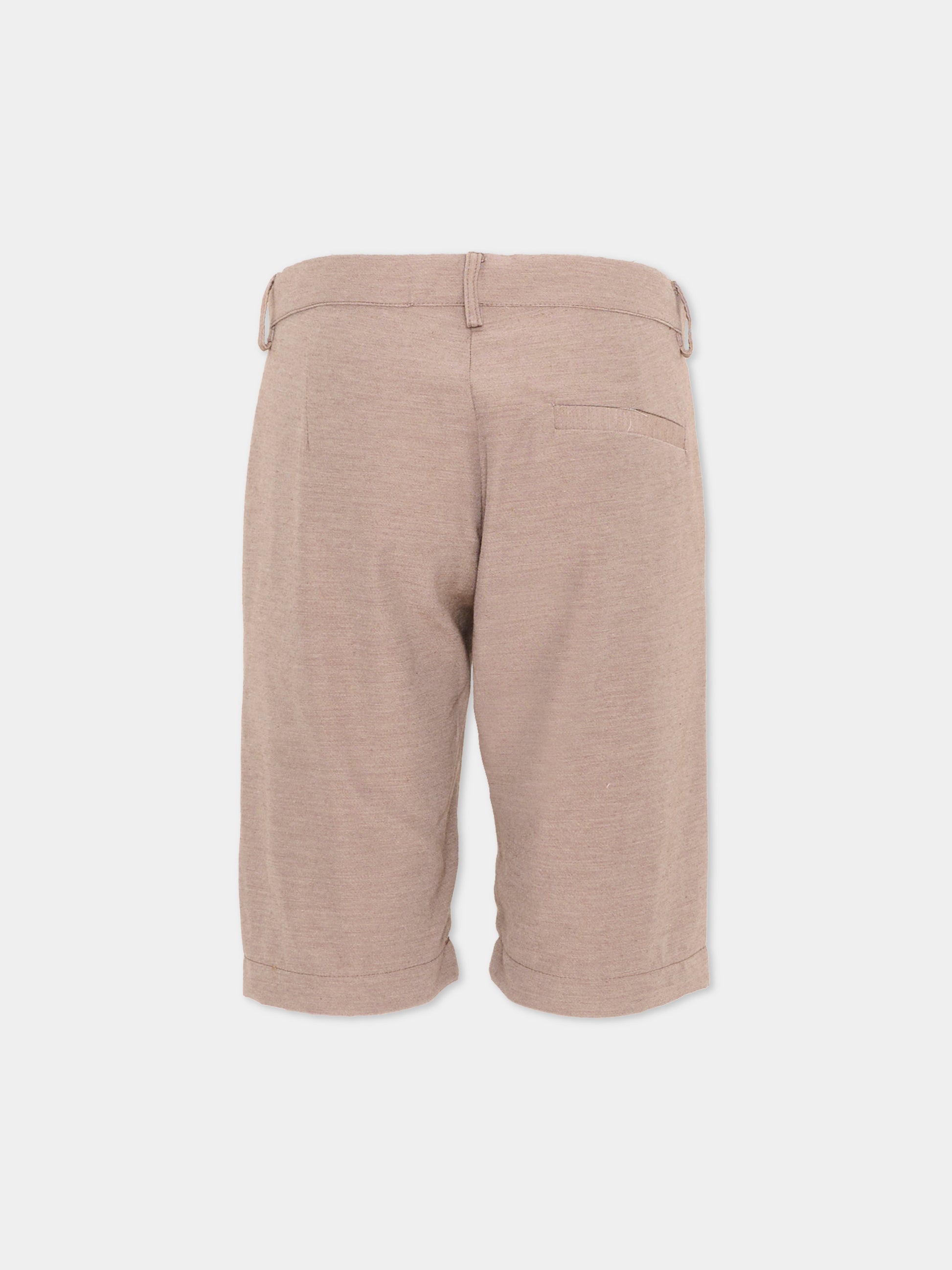 Pantaloni marroni per bambini,Little Bear,3215 CACAO