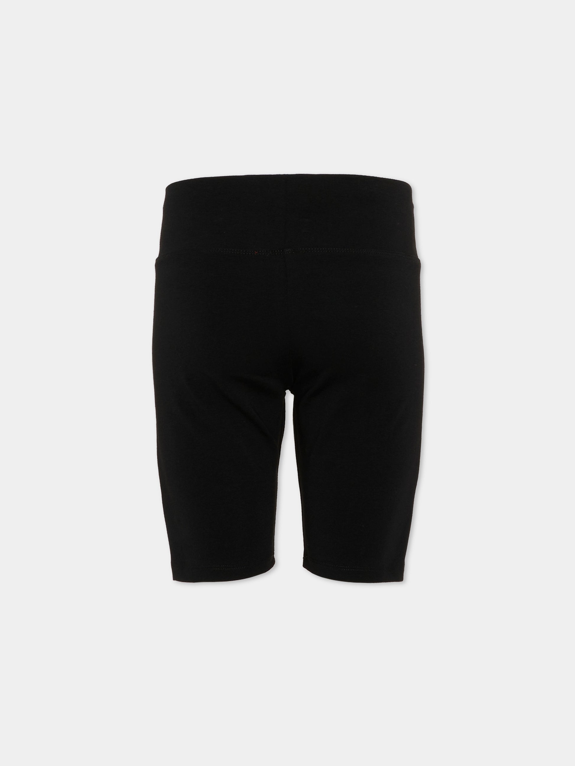 Shorts sportivi neri Diesel per bambina,Diesel,J02675 KYA0L K900