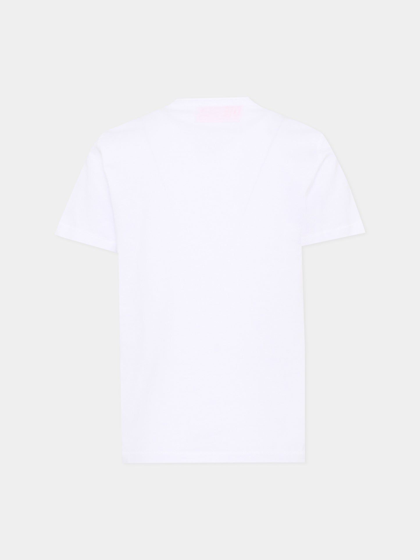 T-Shirt bianca Diesel per bambini con logo,Diesel,J02865 KYA1M K100