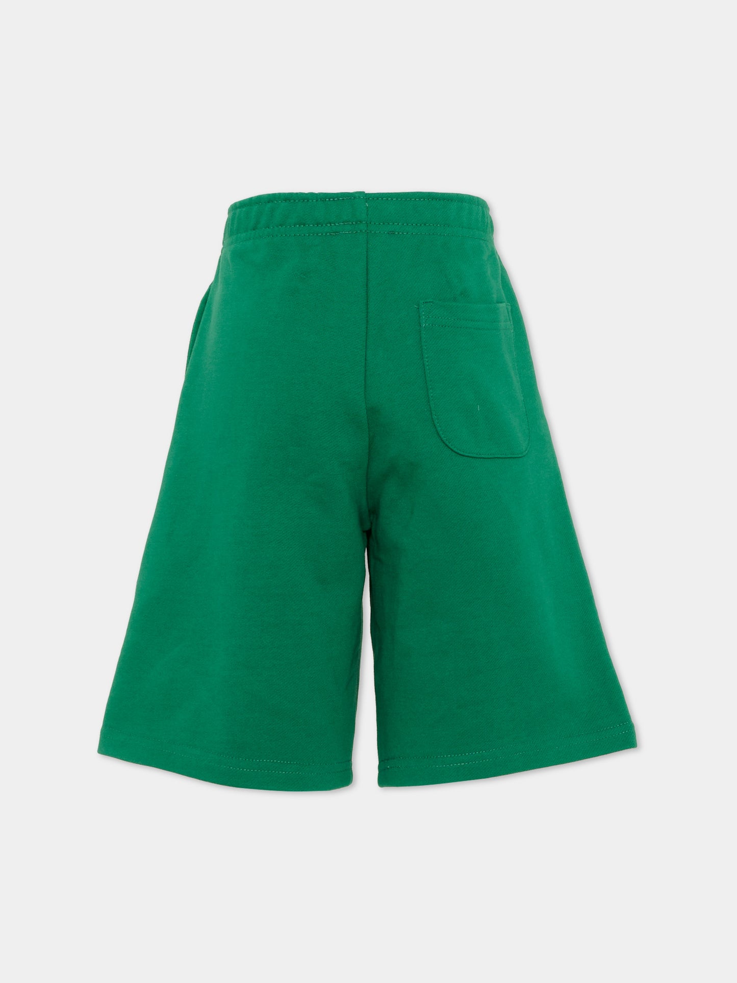 Shorts sportivi verdi Diesel per bambini,Diesel,J02875 KYA1N K50P