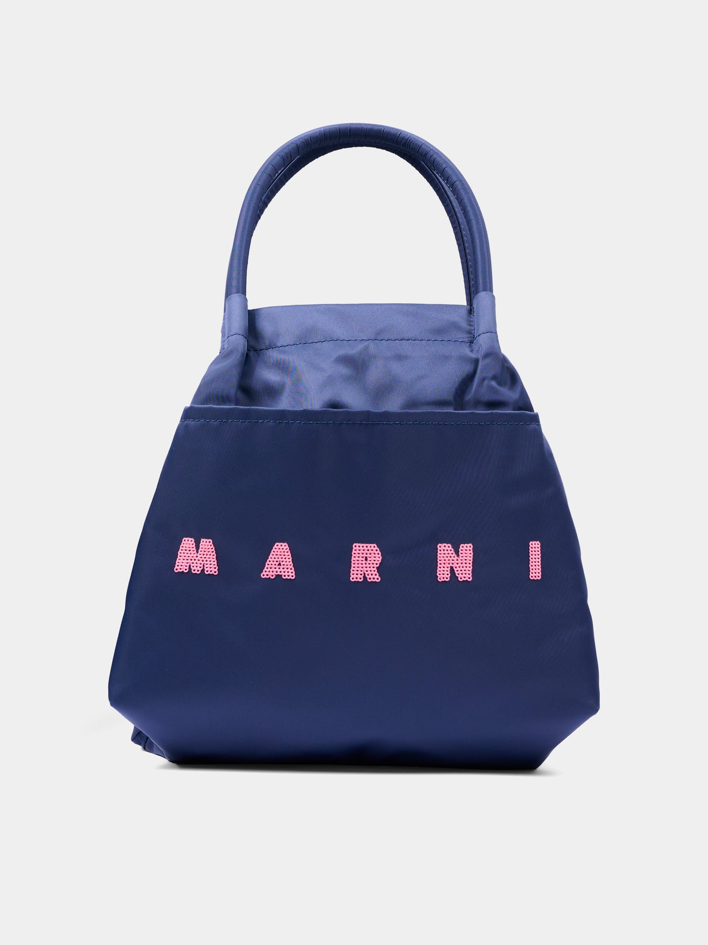 Borsa blu per bambina con logo,Marni Kids,M01829 M00WS 0M860