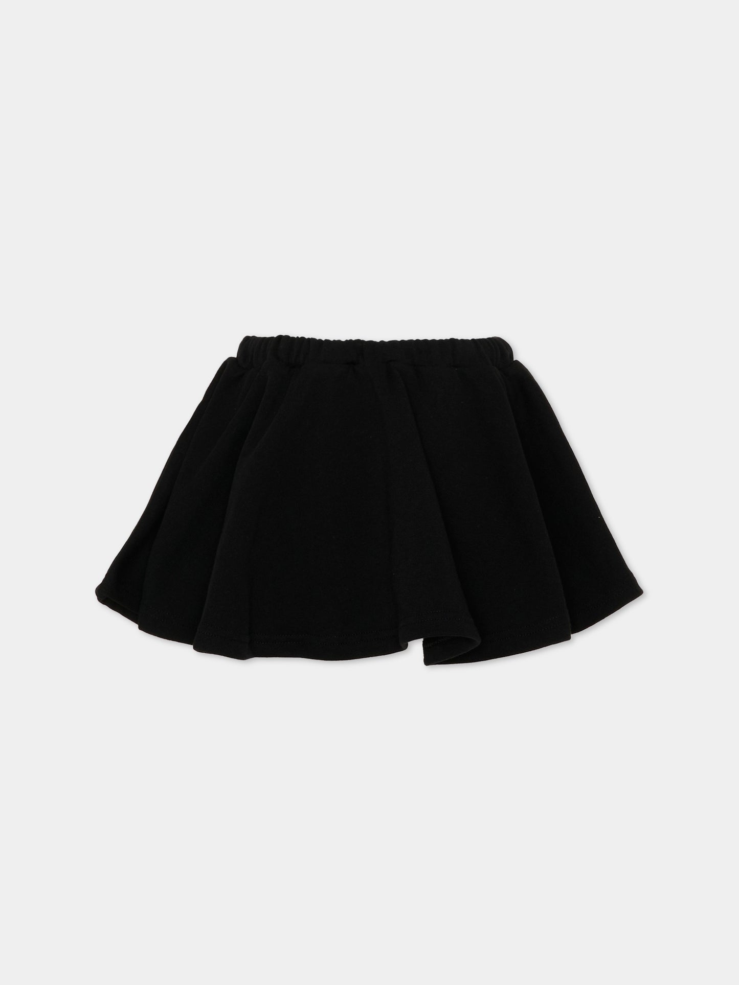 Gonna nera per bambina,Msgm Kids,S6MSJGST075 110