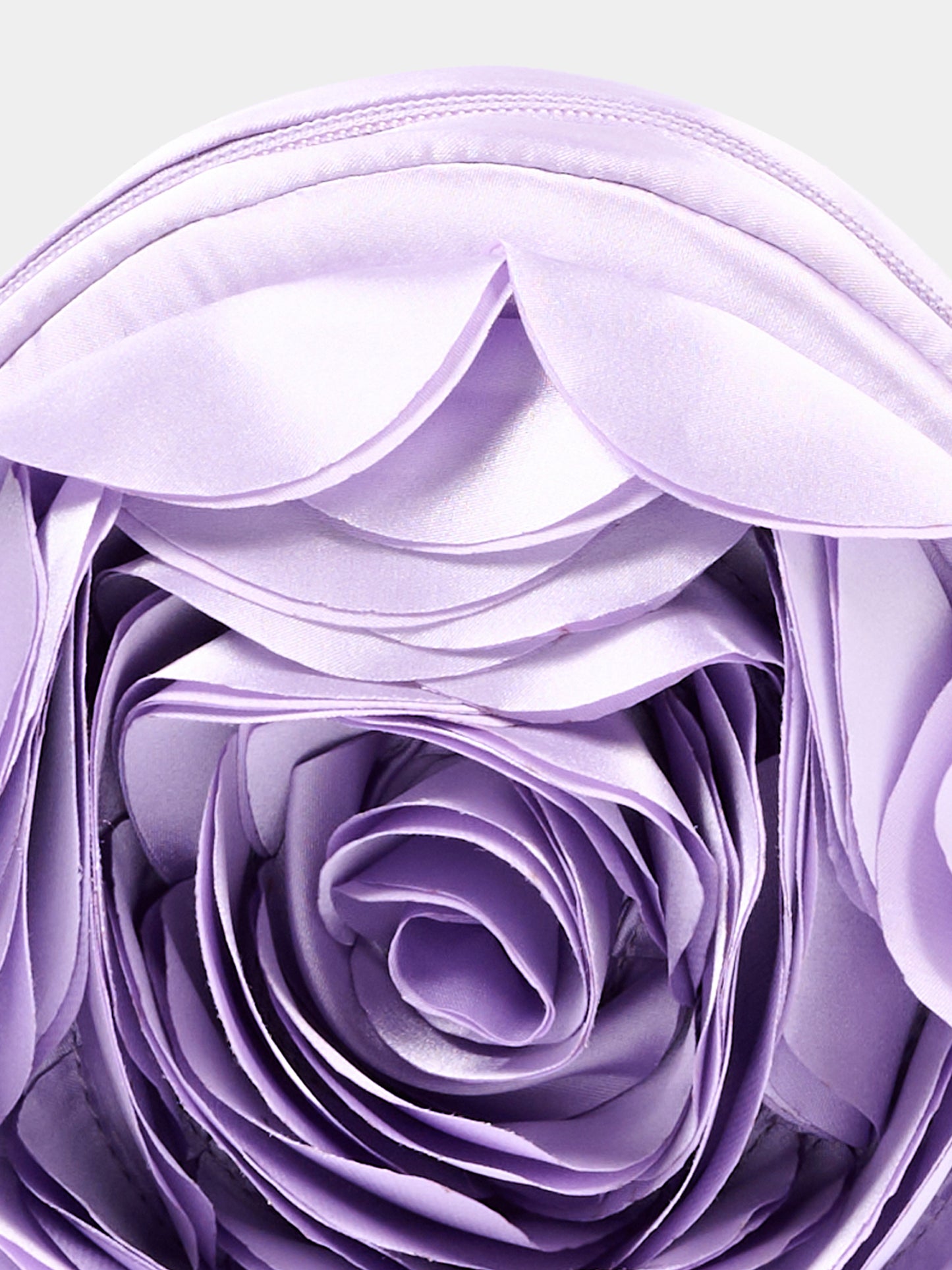 Borsa elegante lilla per bambina con fiore,Monnalisa,19G011 7066 0065