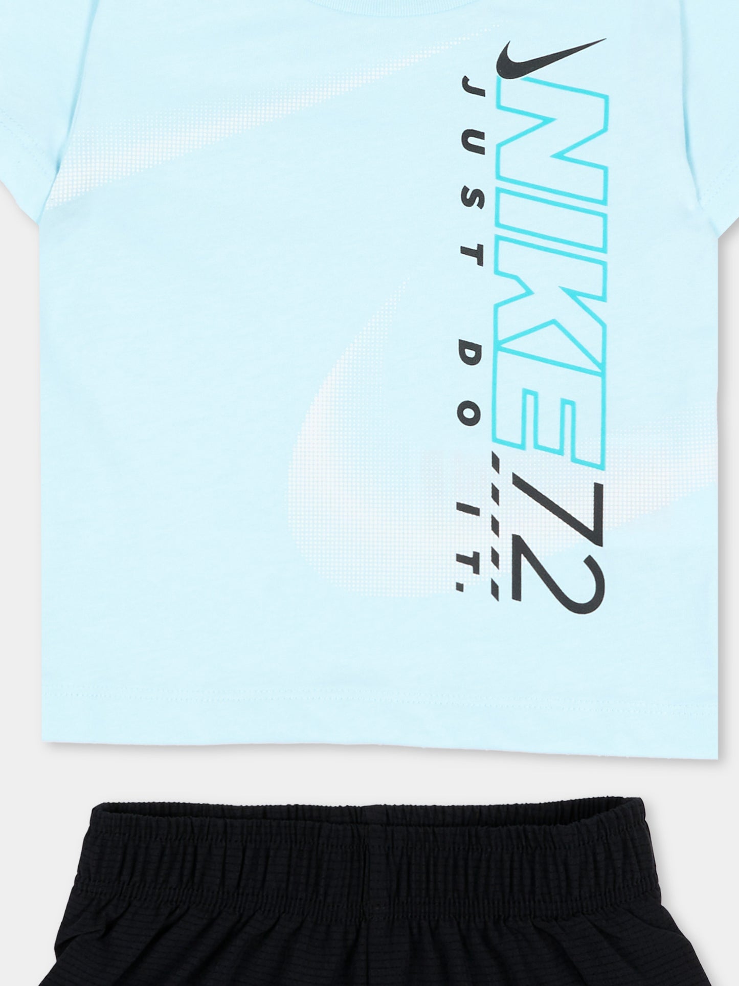 Completo sportivo celeste per neonato,Nike,66M959 023