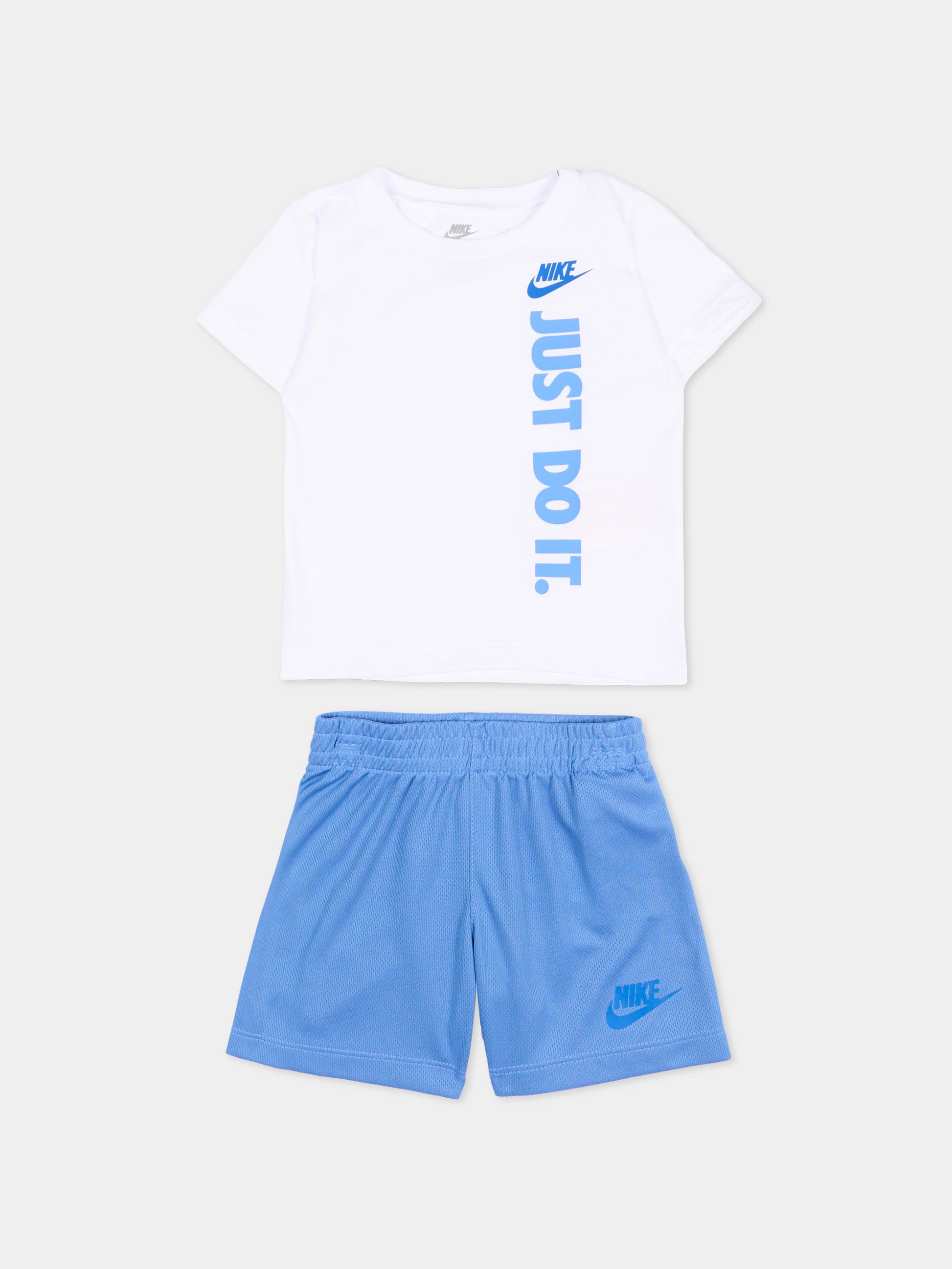Completo sportivo azzurro per neonato,Nike,66L732 BGZ