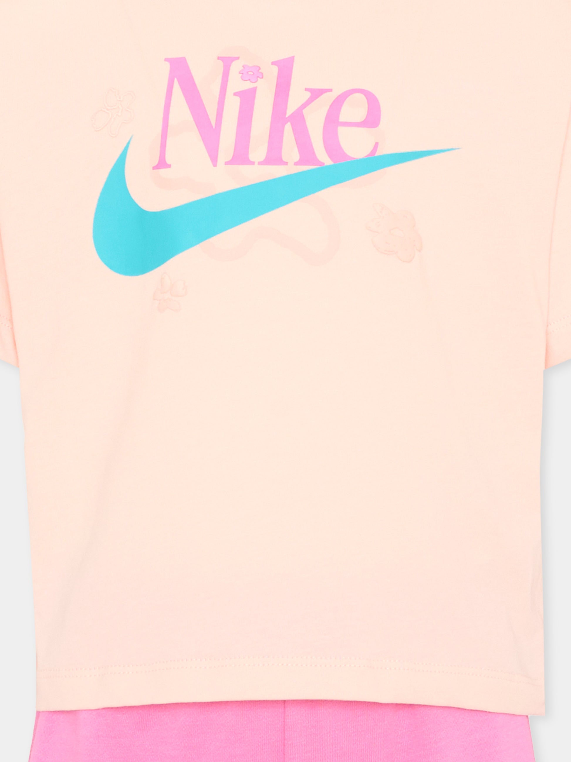Completo sportivo rosa per bambina,Nike,36N021 AFN