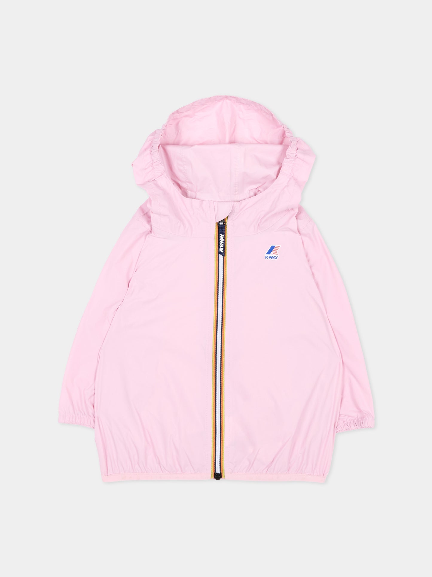Giacche a vento rosa per neonata,K-way,K2137XW V18