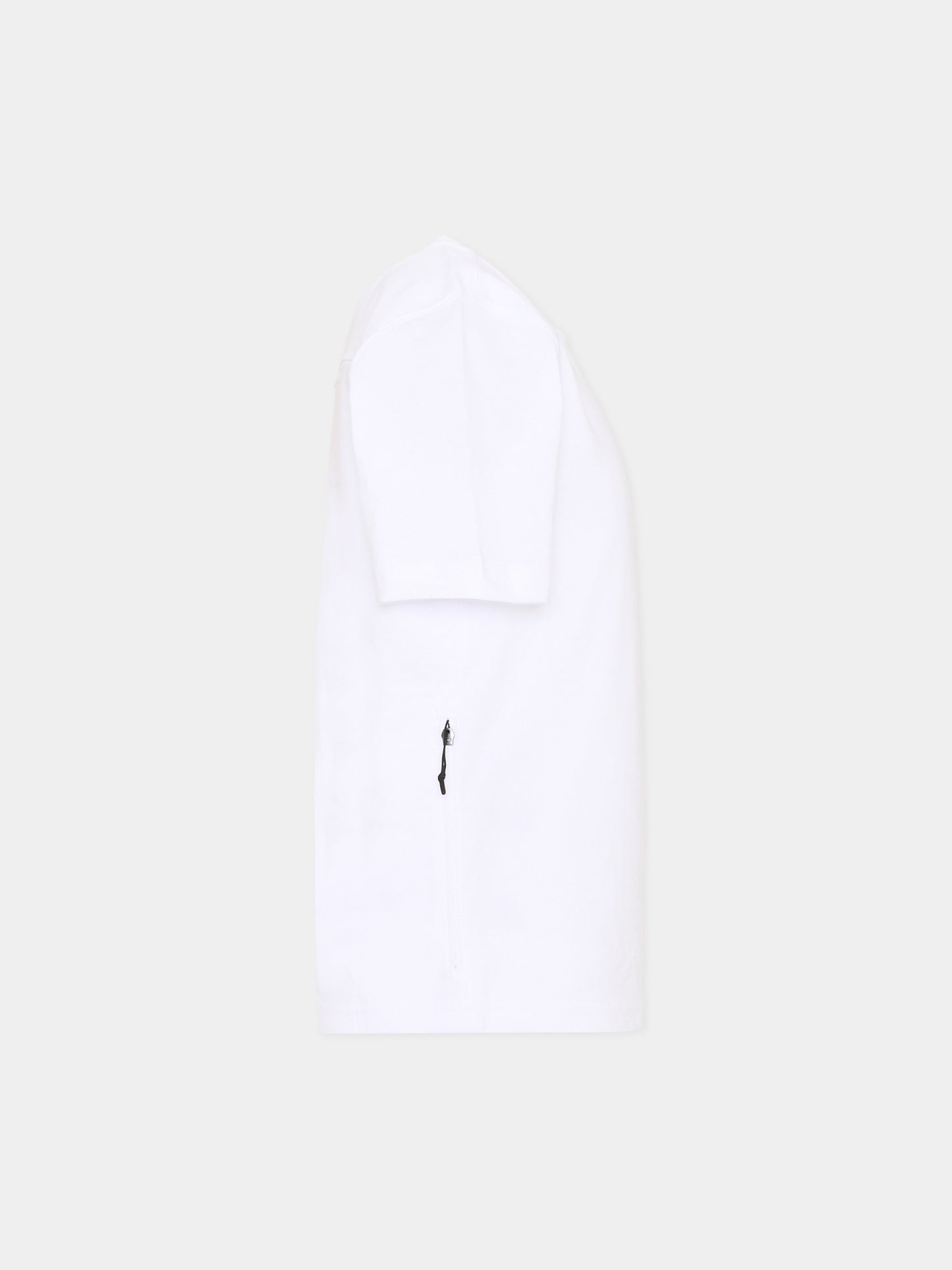 T-shirt bianca per bambini con logo,K-way,K7133YW 001