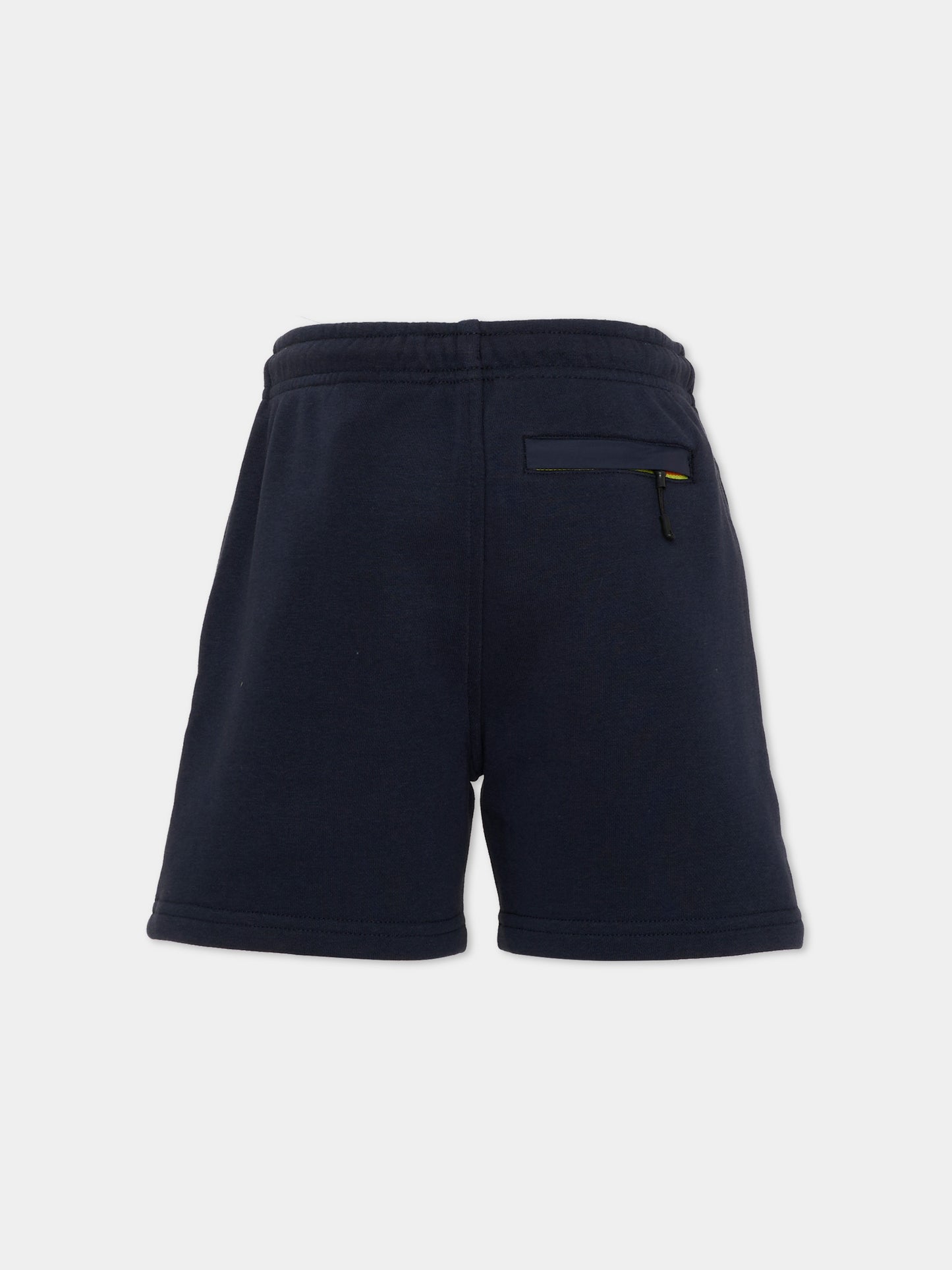 Shorts sportivi blu per bambini,K-way,K71434W K89
