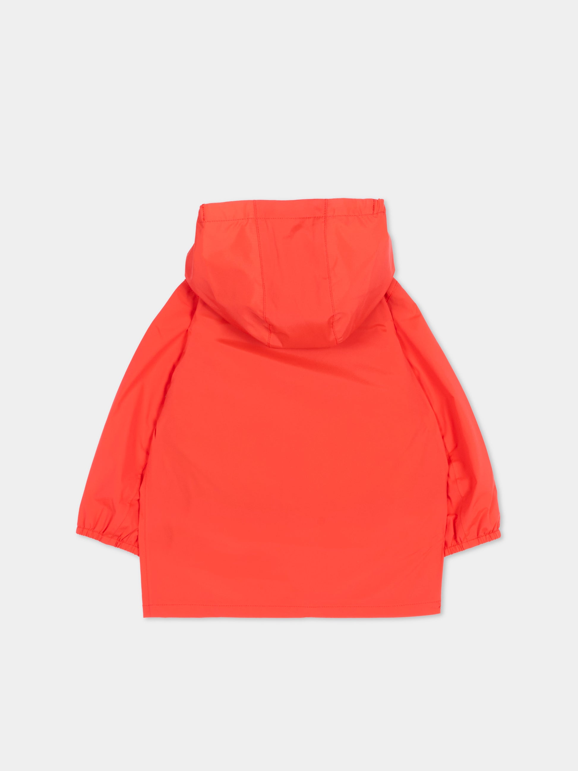 Giacca a vento rossa per neonati,K-way,K4136IW B04