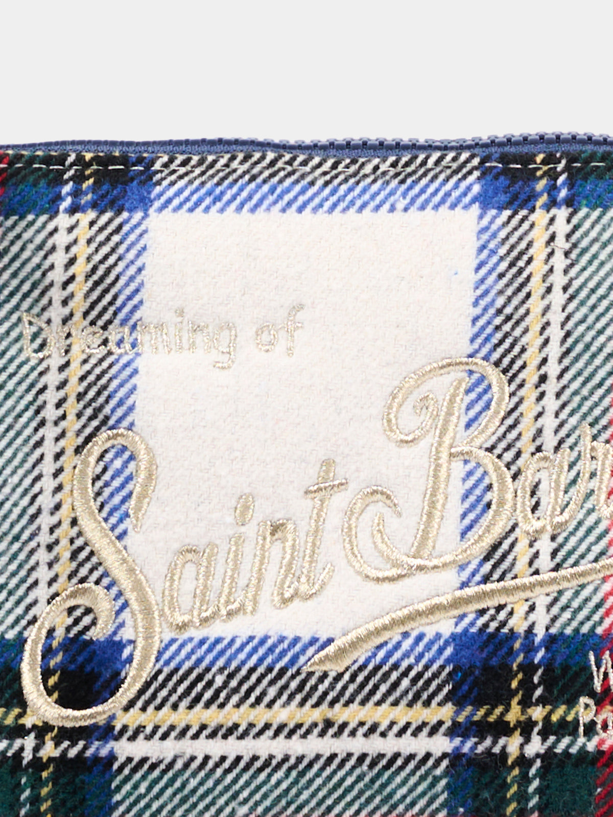 Pochette multicolor per bambina tartan,Mc2 Saint Barth,ALI0022 01816M