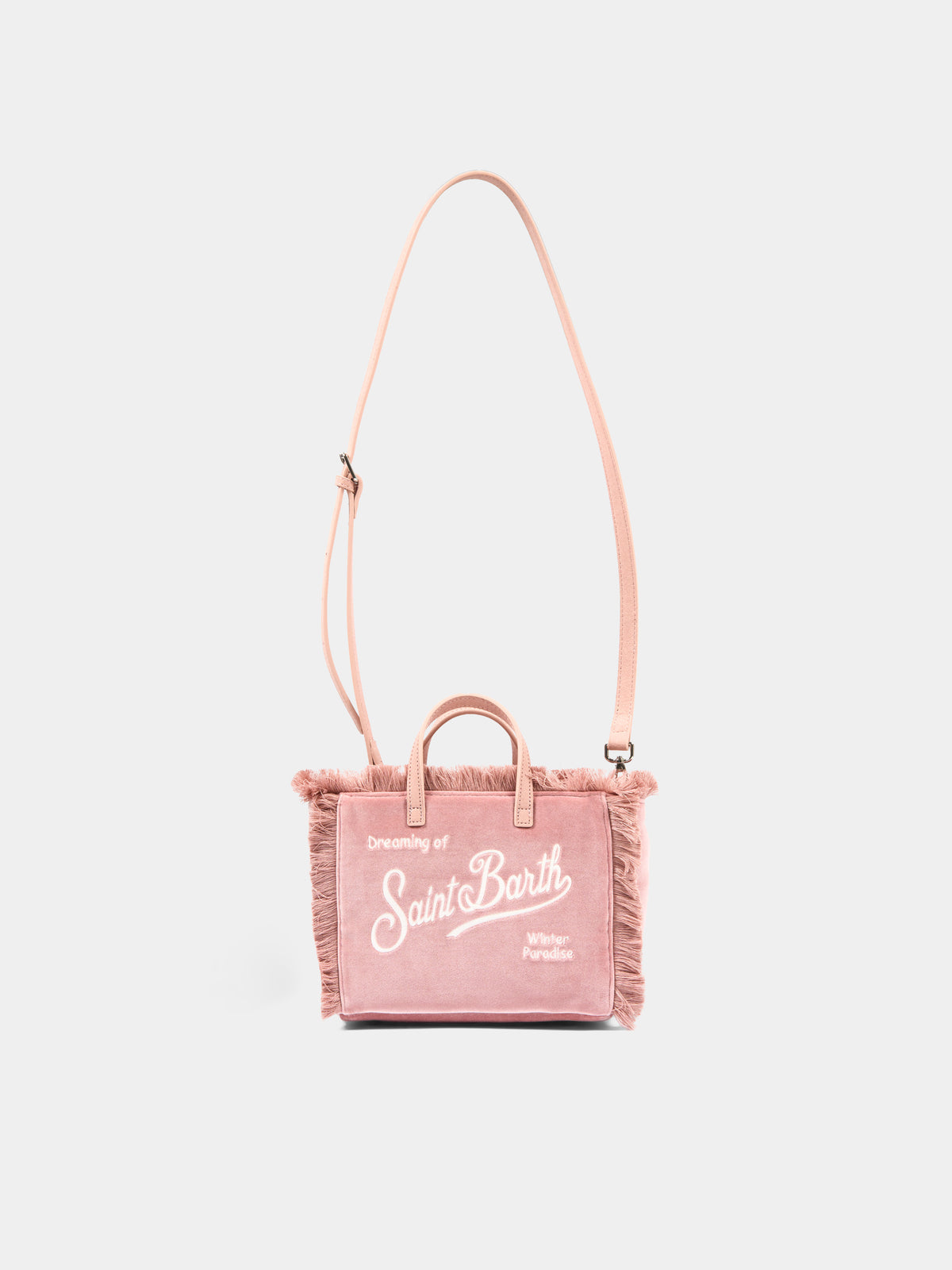 Pink Vanity Mini Velvet Bag for Girl