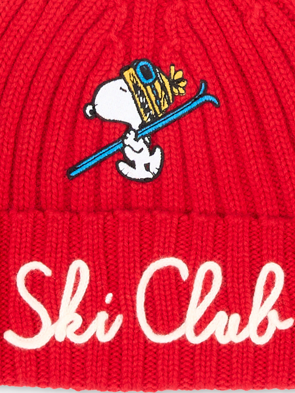 Berretto rosso per bambini Peanuts,Mc2 Saint Barth,WENG002 01471M