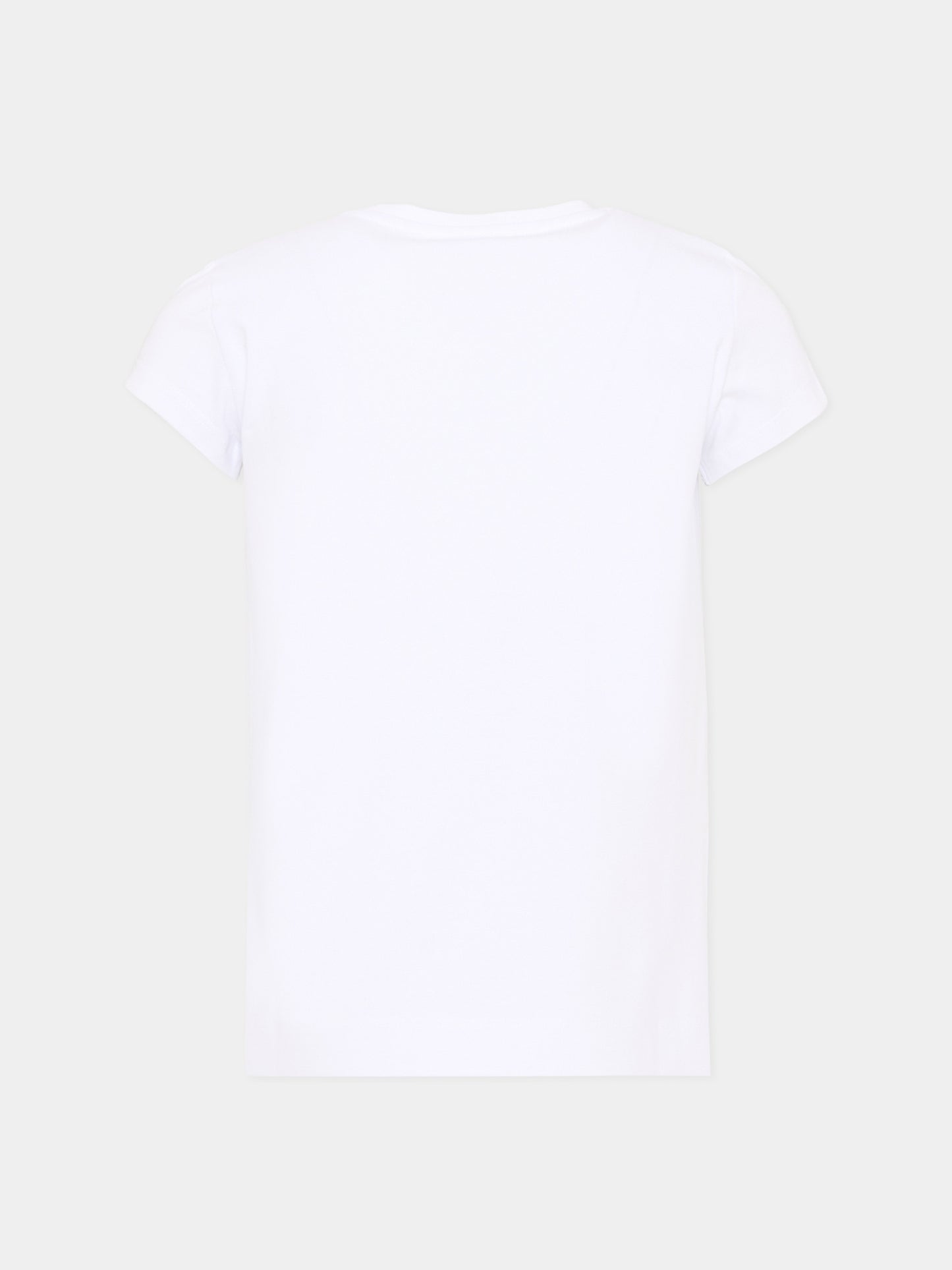 T-shirt bianca per bambina Disney,Monnalisa,11H632 8201 0099