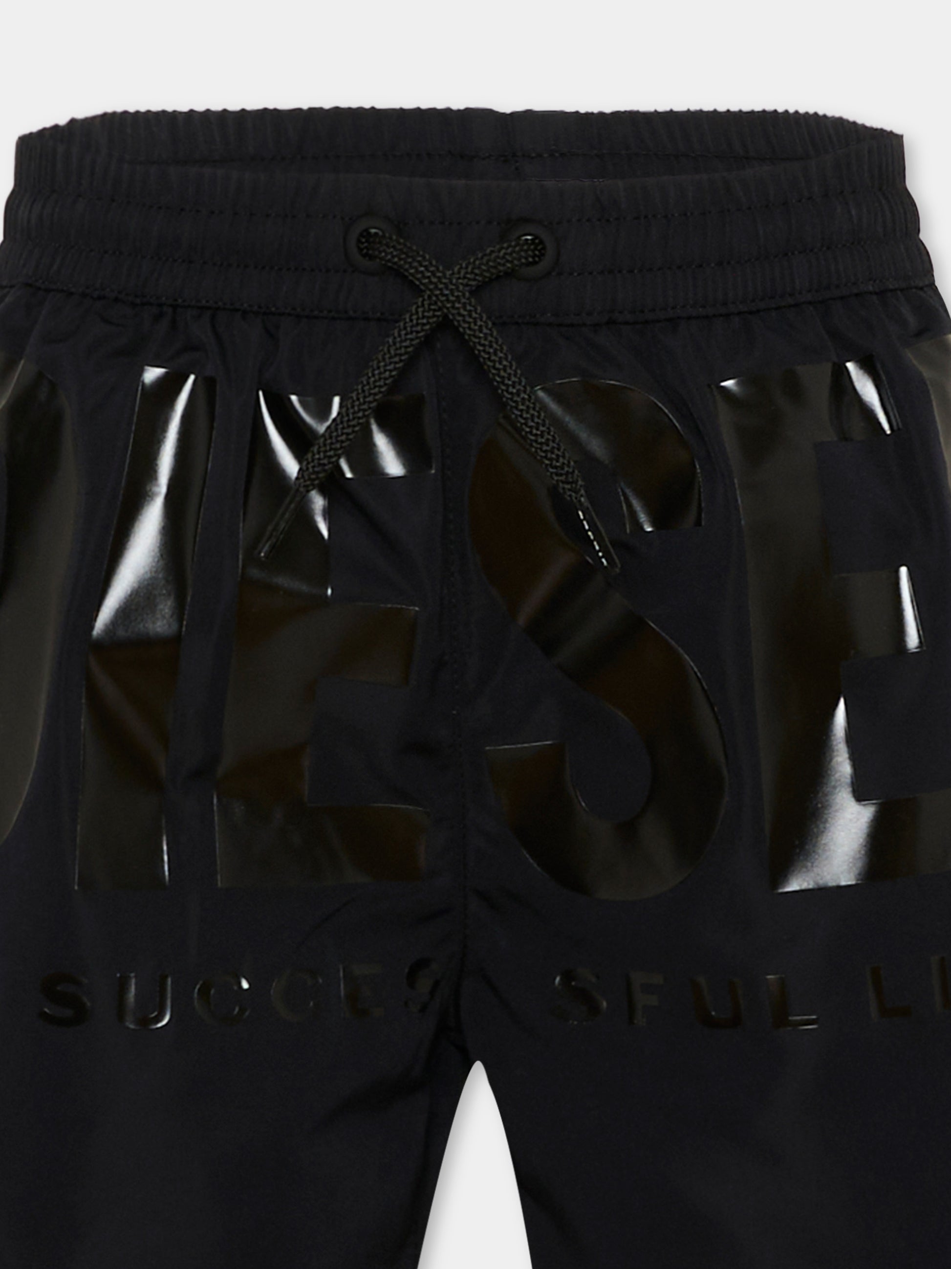 Boxer mare nero per bambino con logo,Diesel,J02292 KXBPB K900
