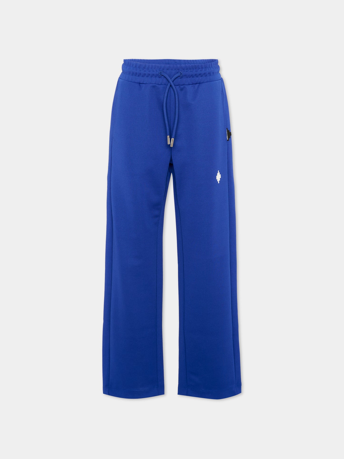 Pantaloni blu per bambino con logo,County Of Milan Kids,F5CMJBPA082 130