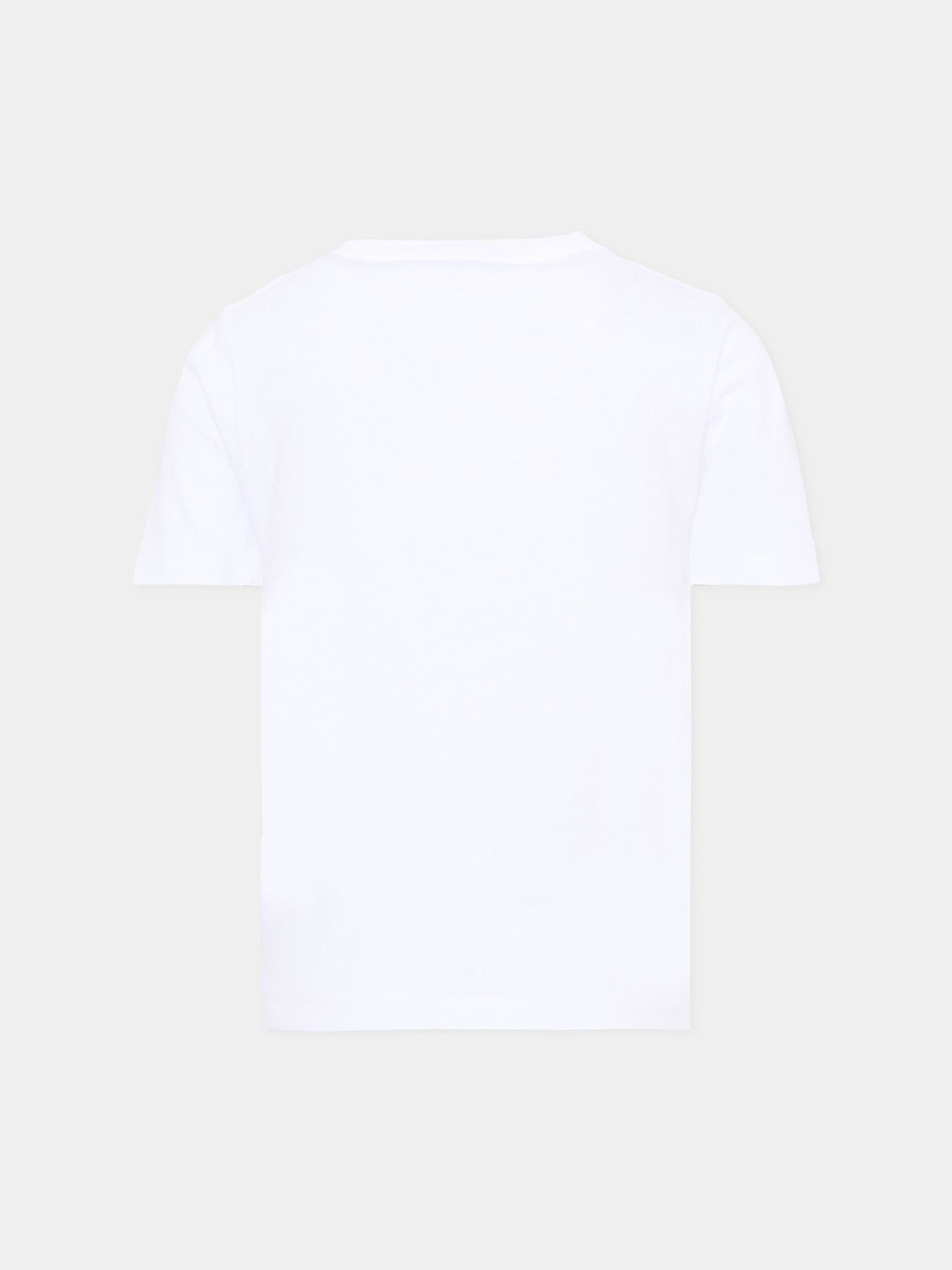 T-Shirt bianca per bambino con logo,Calvin Klein Kids,LVCKSJA04B YAF