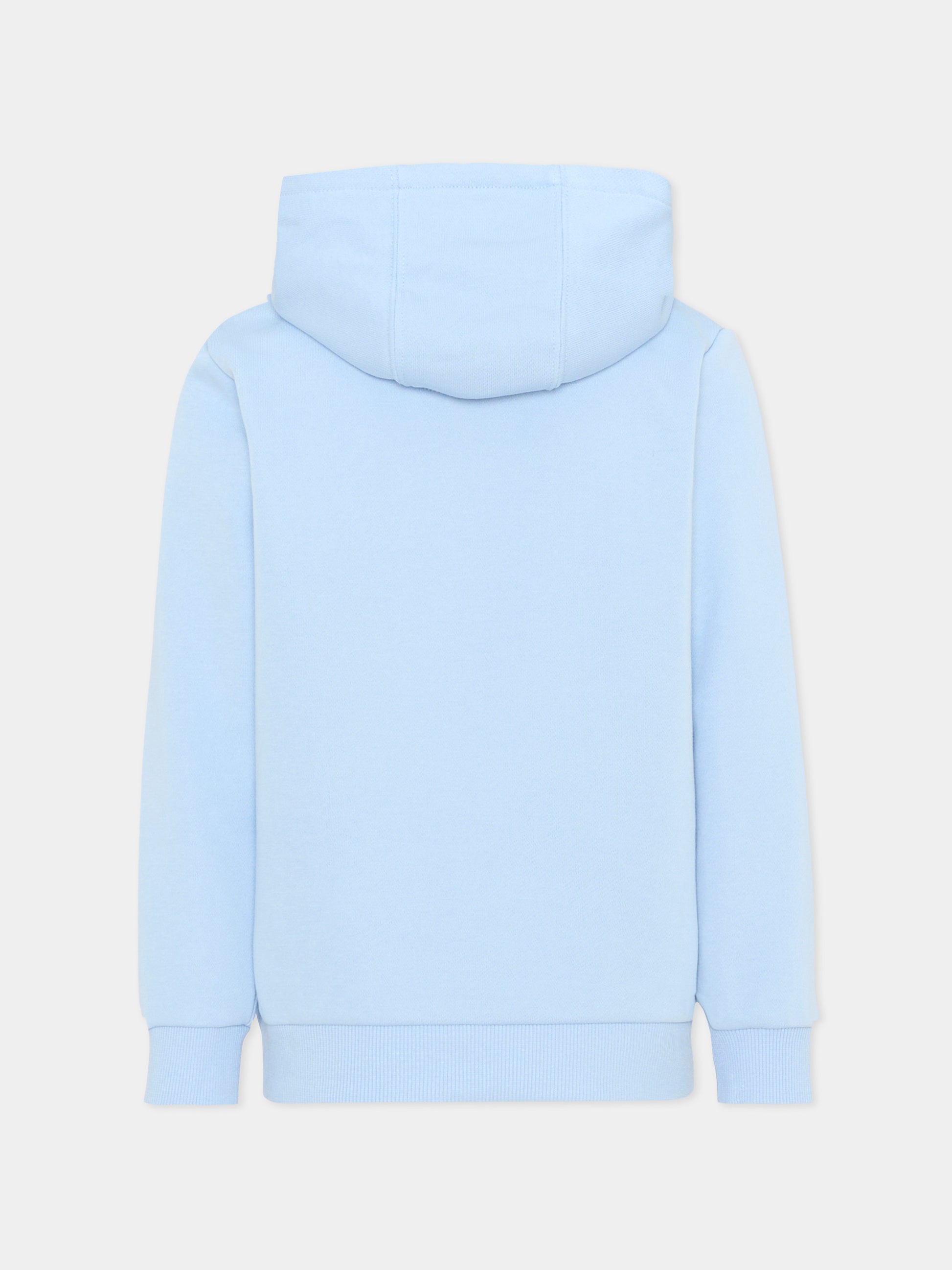 Felpa celeste per bambino con logo,Levi's Kids,EE910 UF6