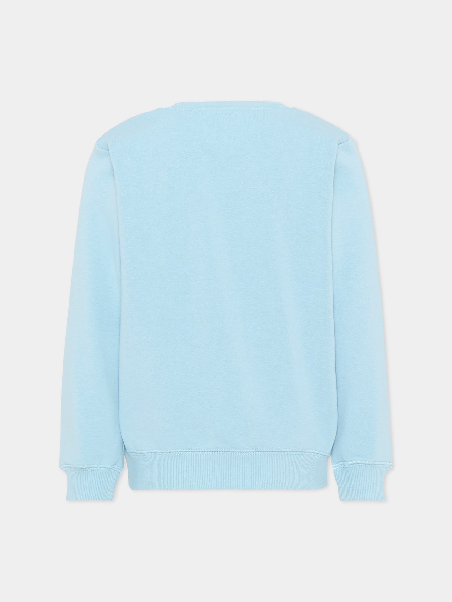 Felpa azzurra per bambino con logo,Levi's Kids,9E9078 BF7