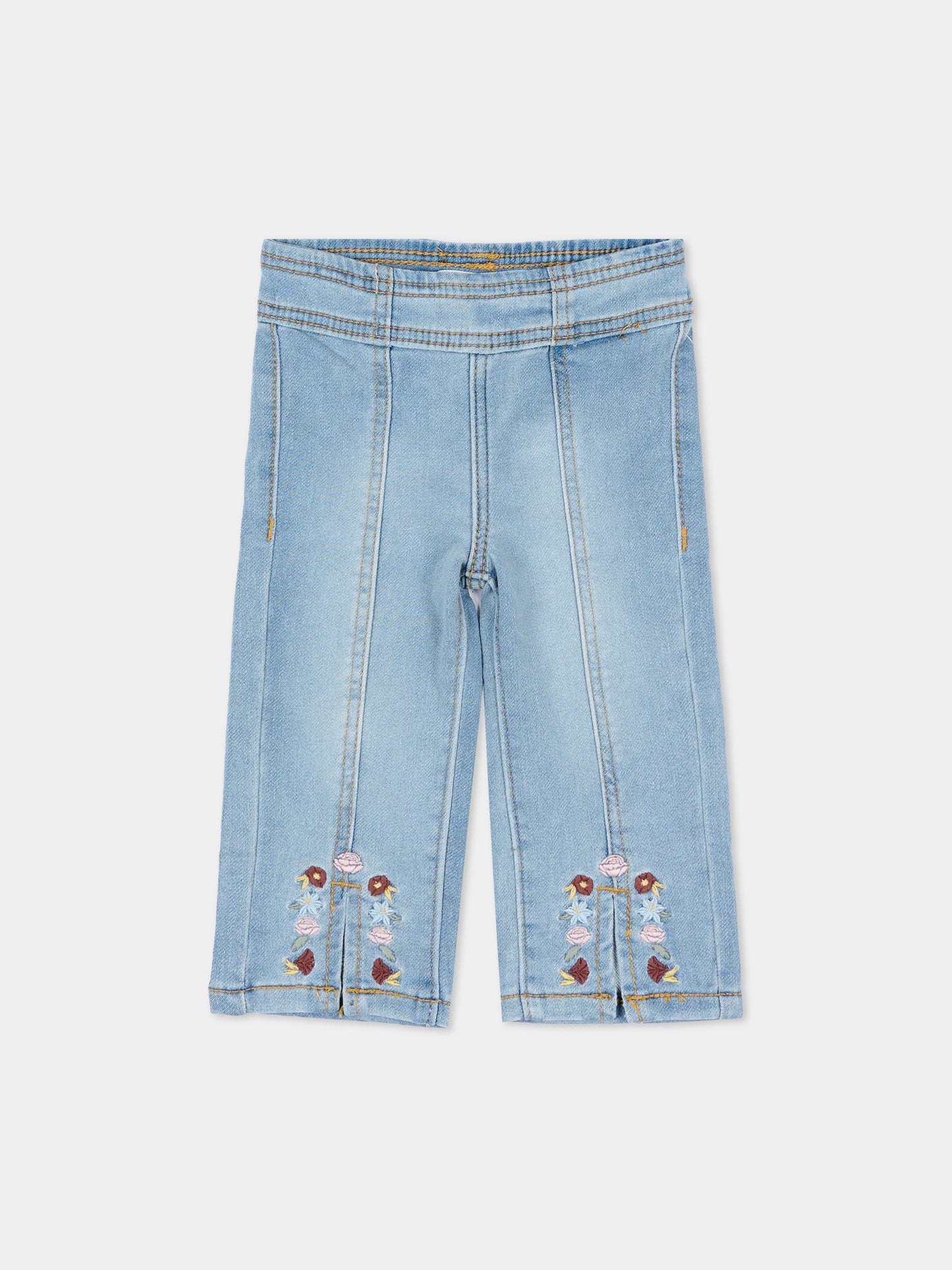 Jeans denim per neonata con ricami,Levi's Kids,1EP534 LC0