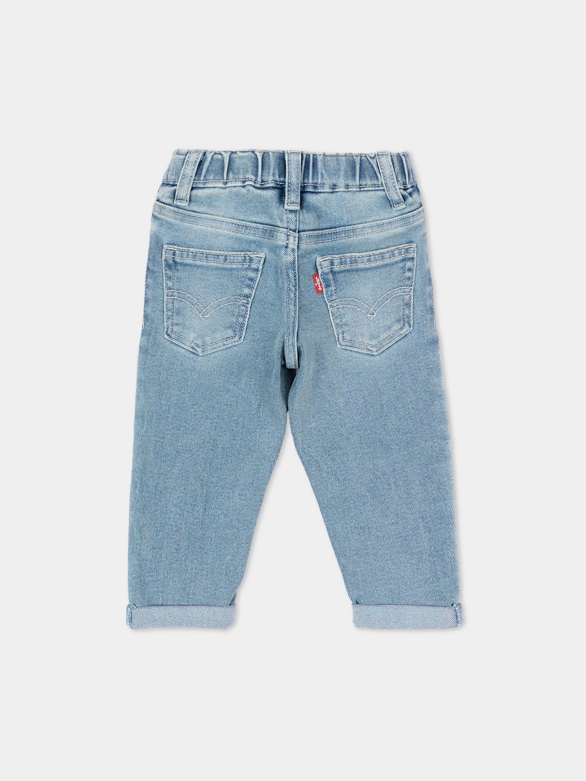 Jeans denim per neonati a lavaggio chiaro,Levi's Kids,6EL347 LD3