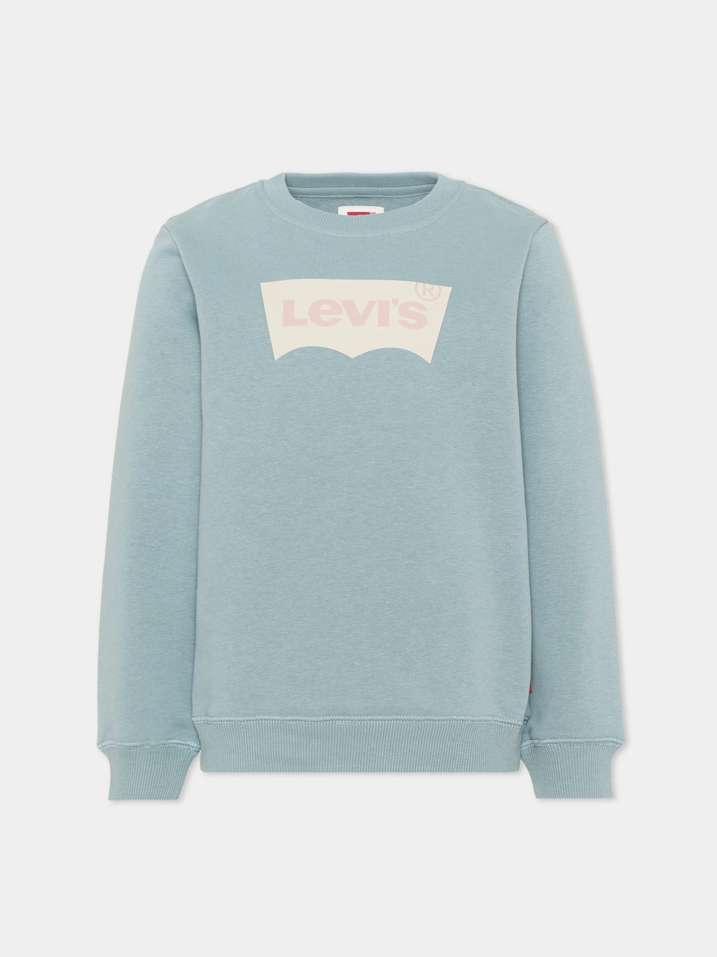 Felpa verde per bambino con logo,Levi's Kids,8E9078 E0L