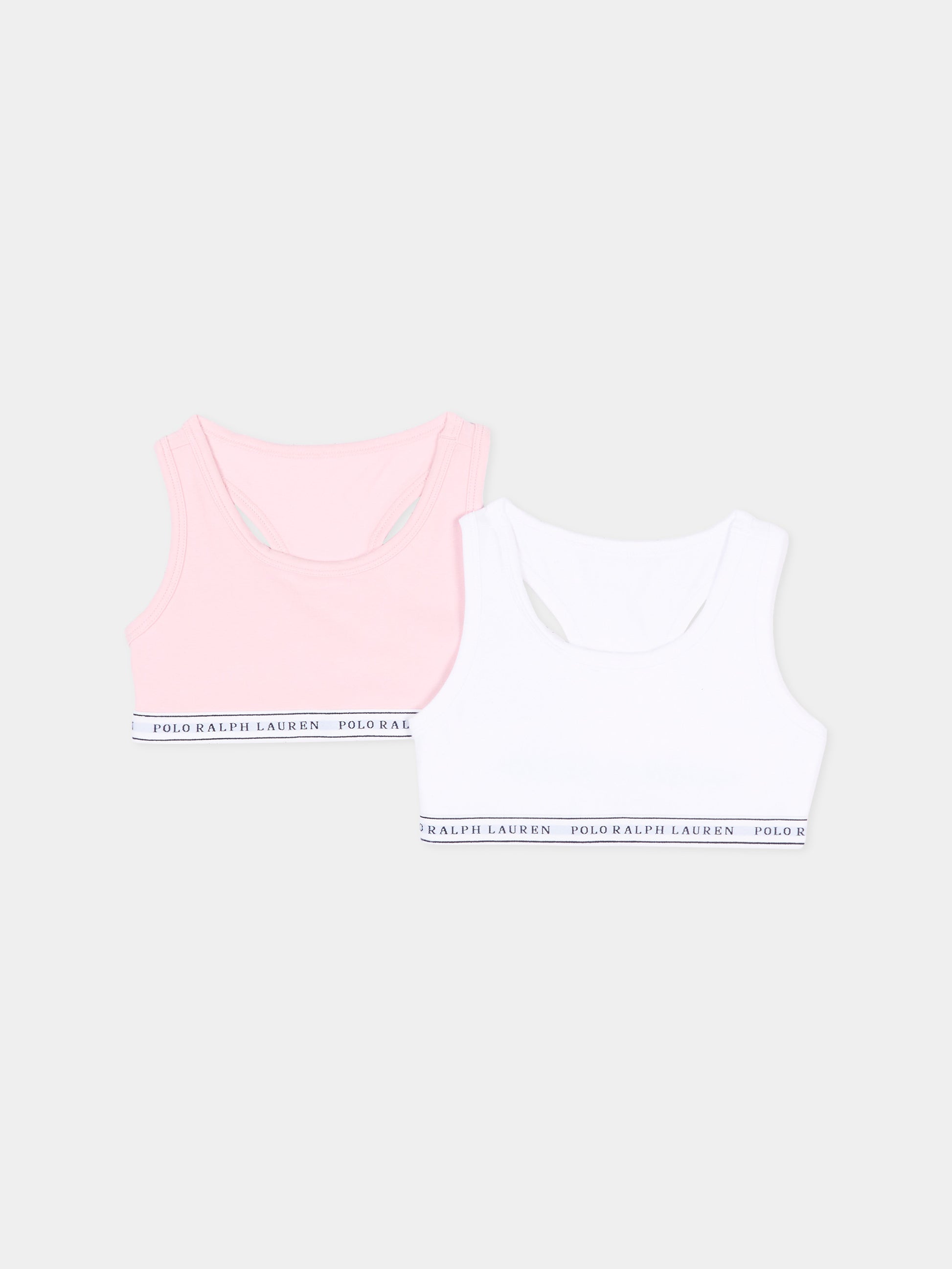 Reggiseno multicolor per bambina con logo,Ralph Lauren Kids,4P5038 001