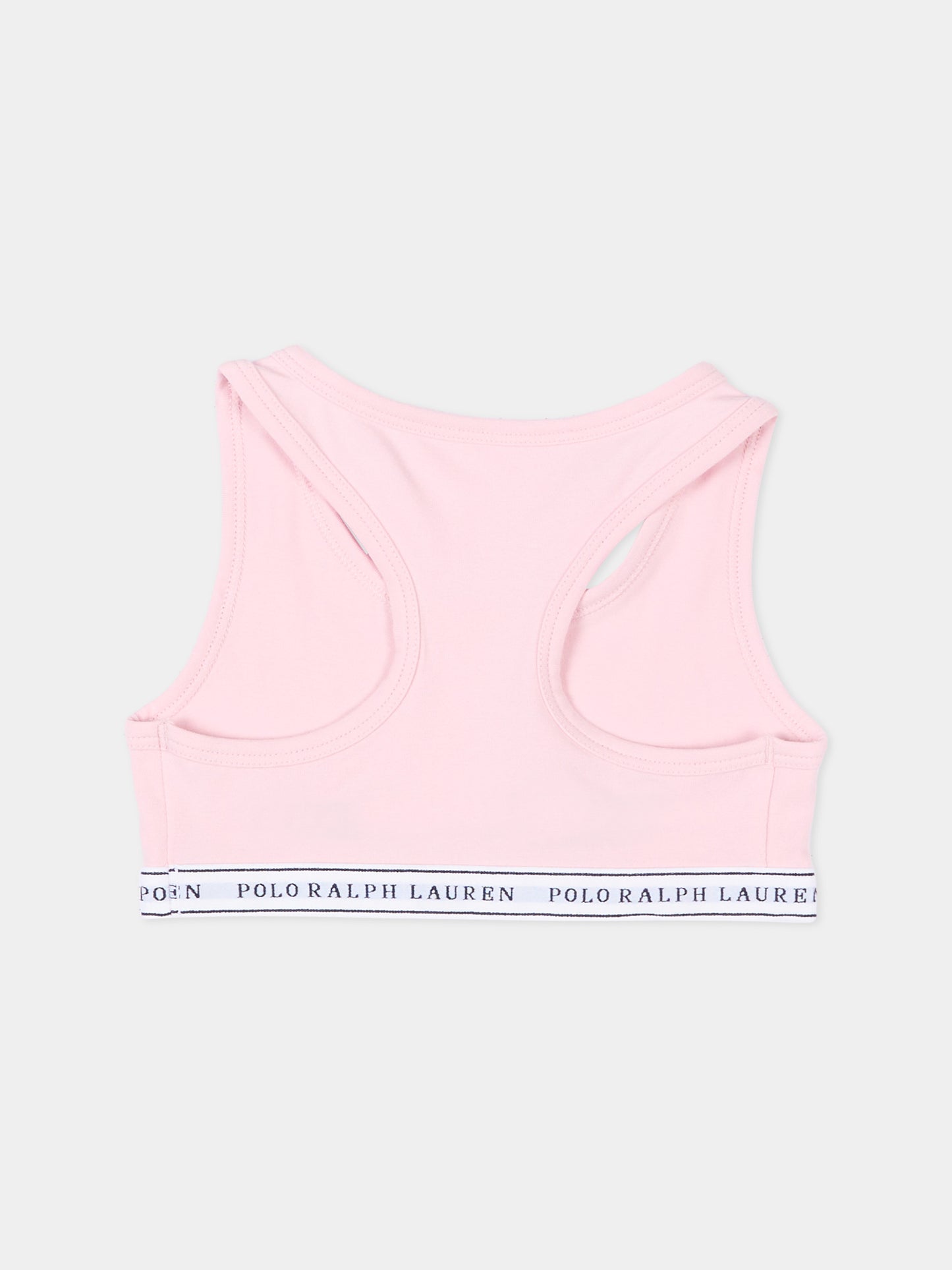 Reggiseno multicolor per bambina con logo,Ralph Lauren Kids,4P5038 001