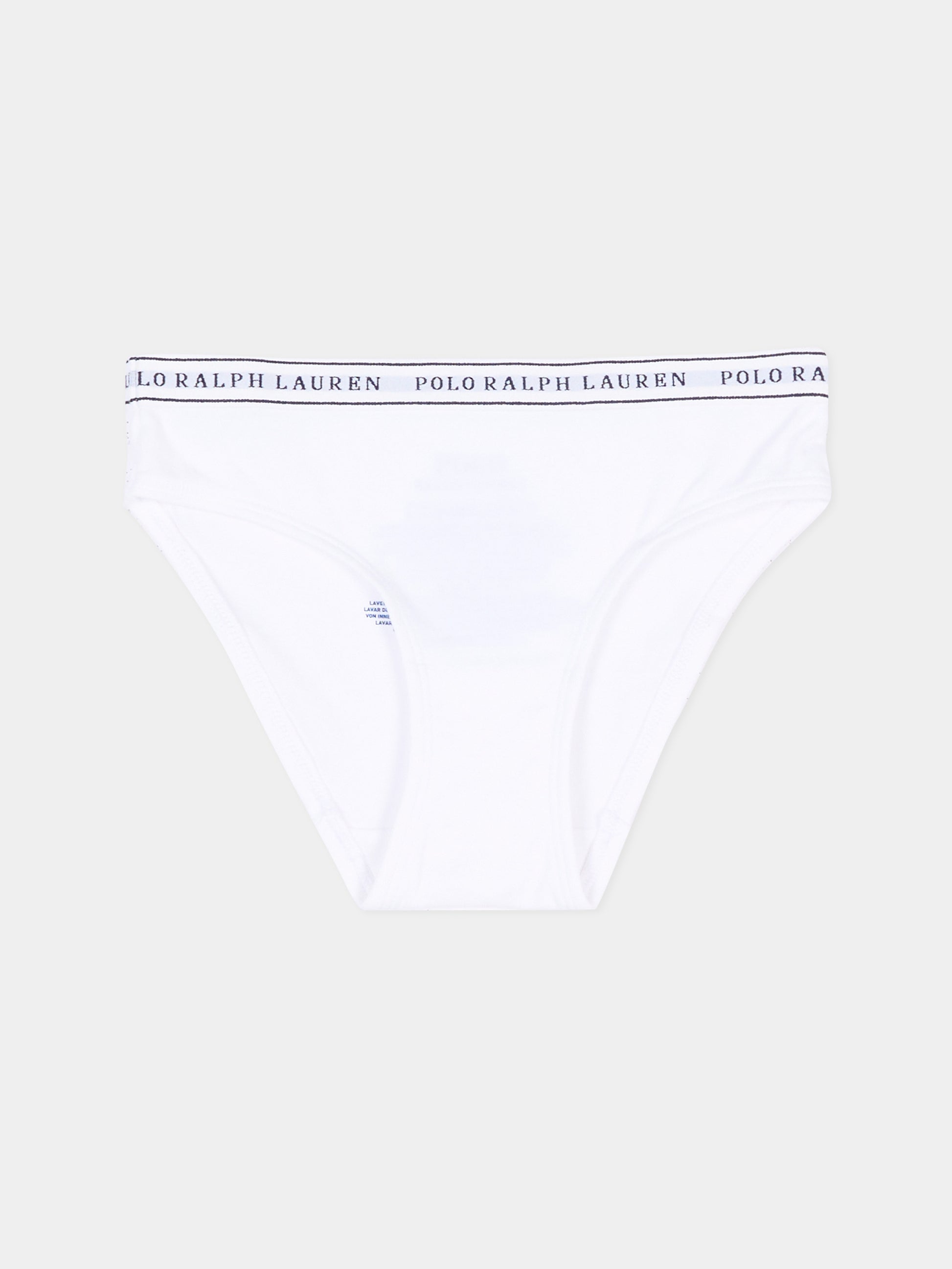 Slip multicolor per bambina con logo,Ralph Lauren Kids,4P5039 001