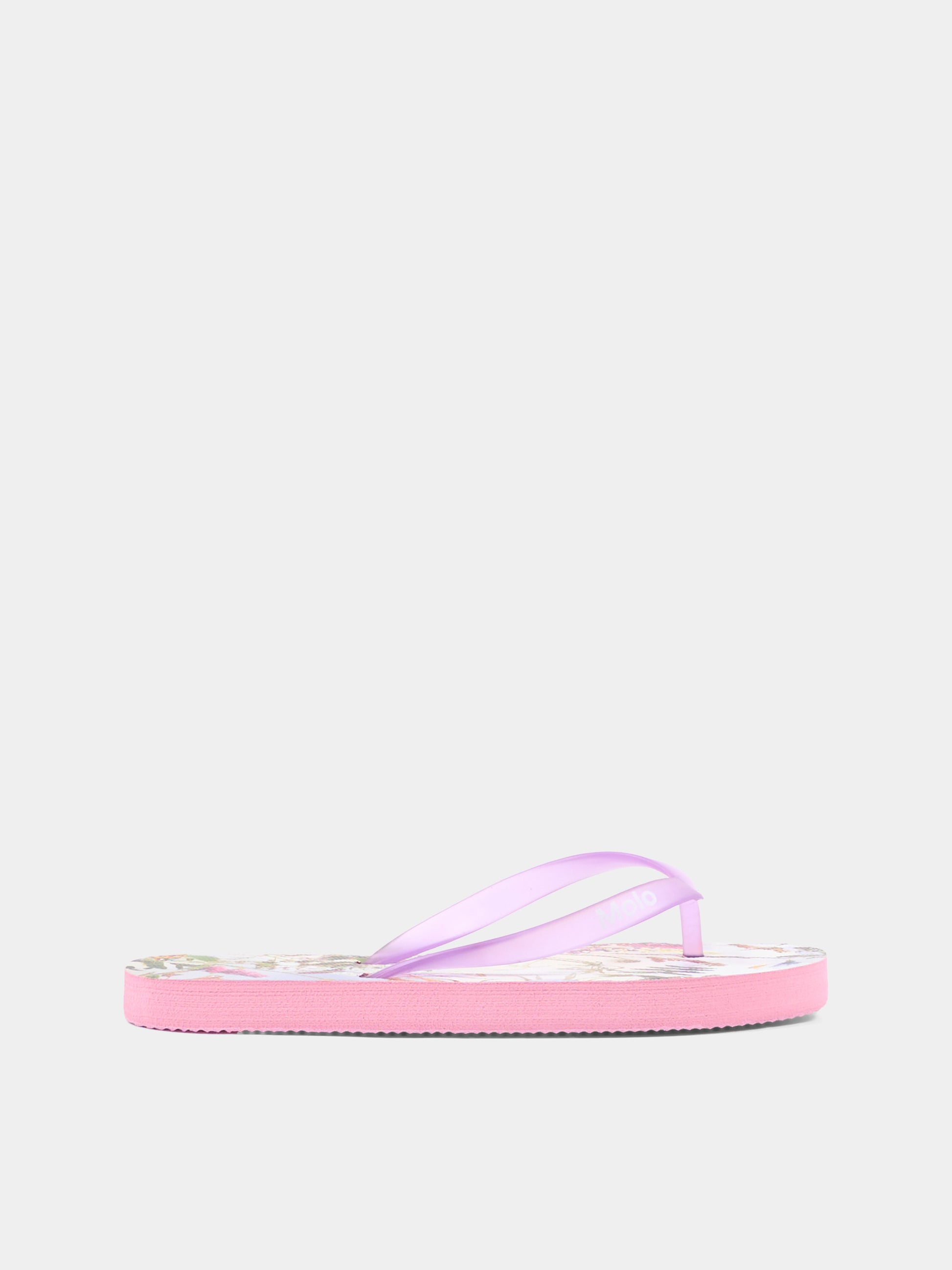 Infradito multicolor Zeppo per bambina,Molo,7S24U201 6991
