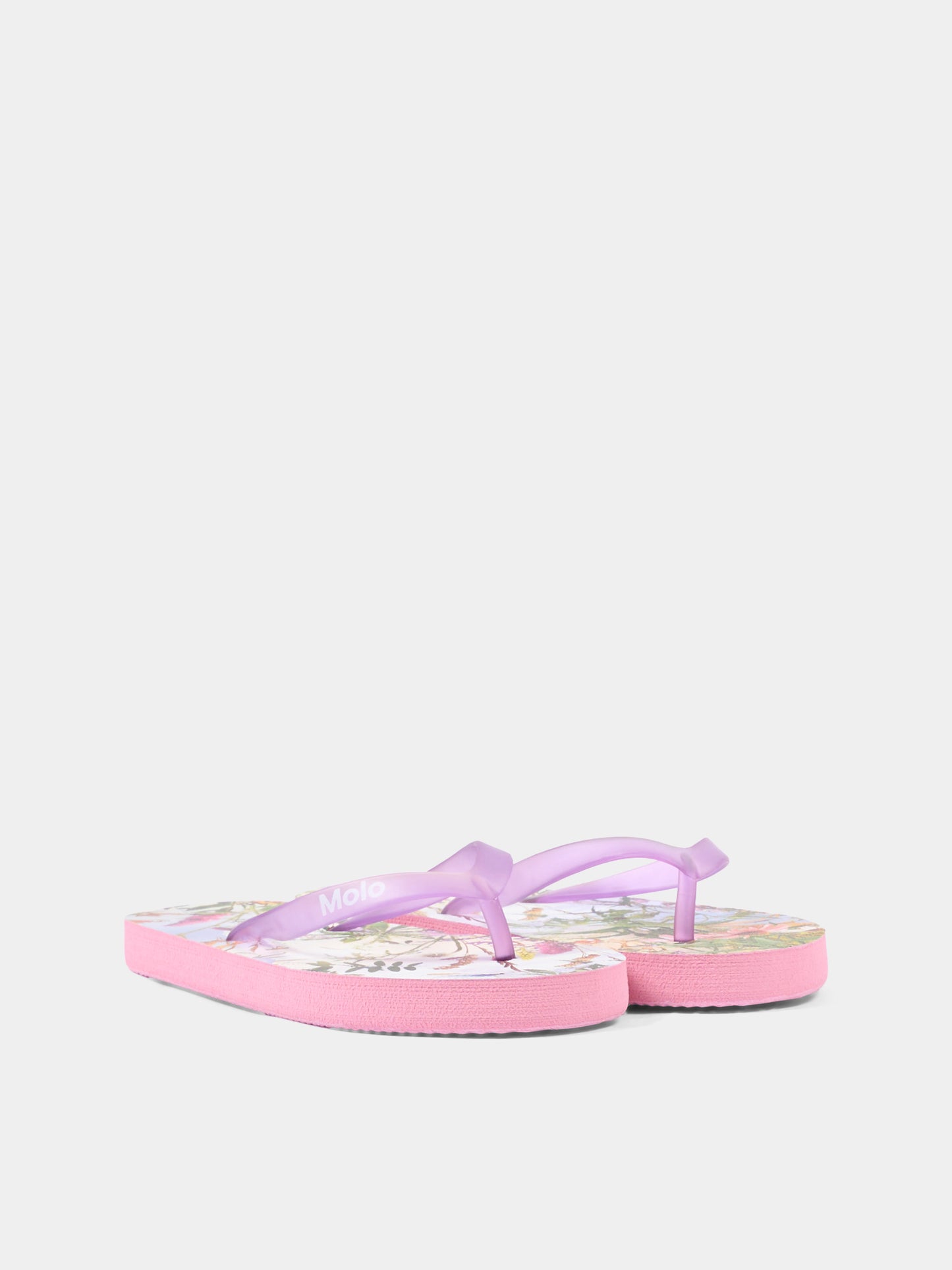 Infradito multicolor Zeppo per bambina,Molo,7S24U201 6991