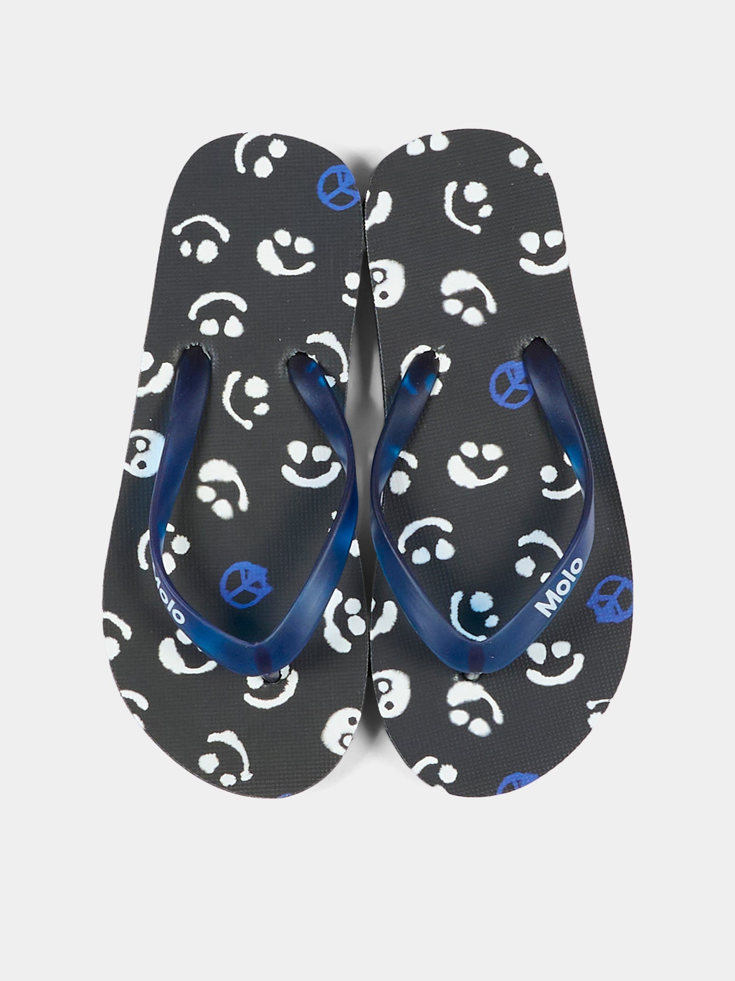 Infradito blu Zeppo per bambino,Molo,7S24U201 9003