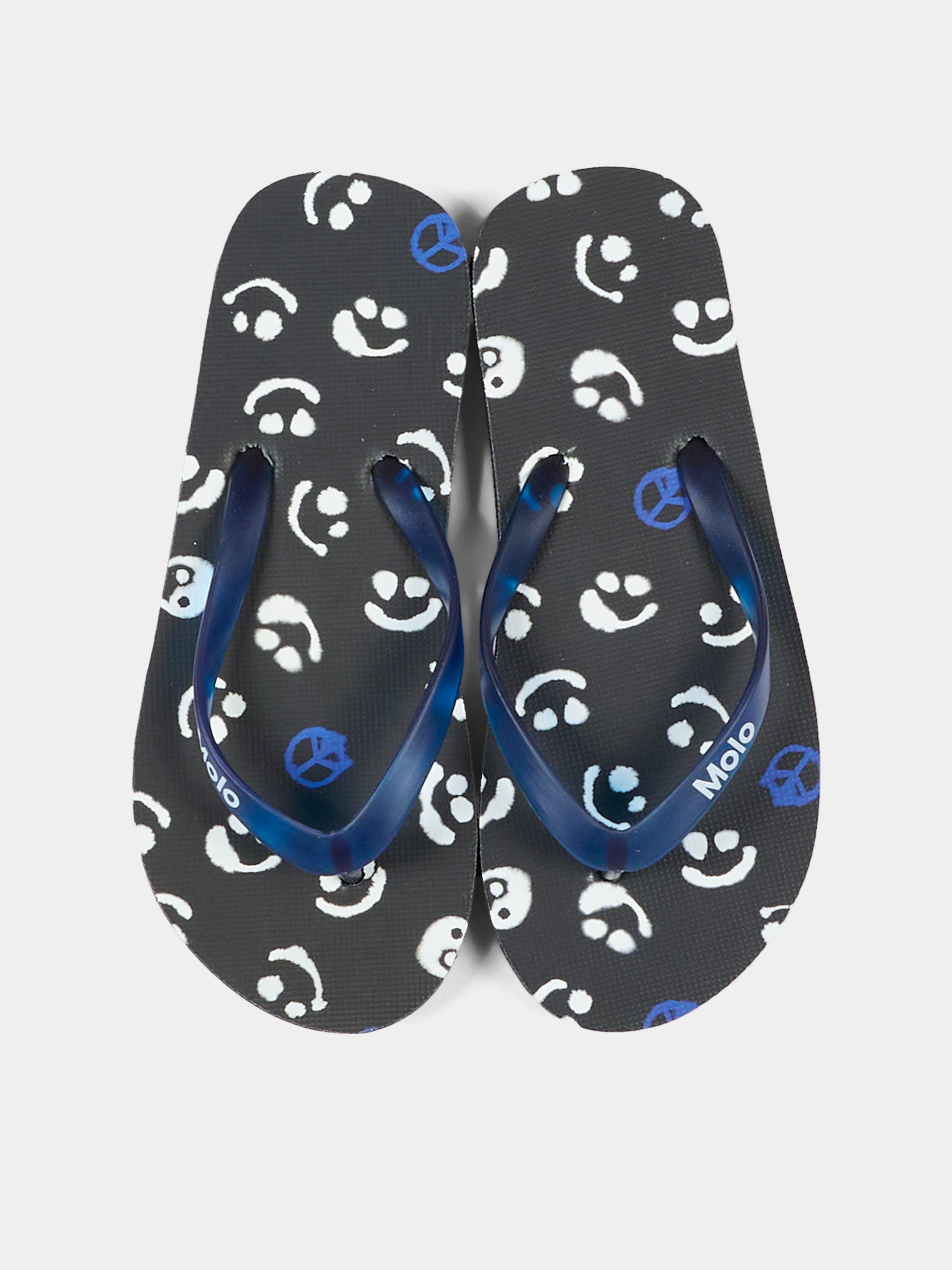 Infradito blu Zeppo per bambino,Molo,7S24U201 9003