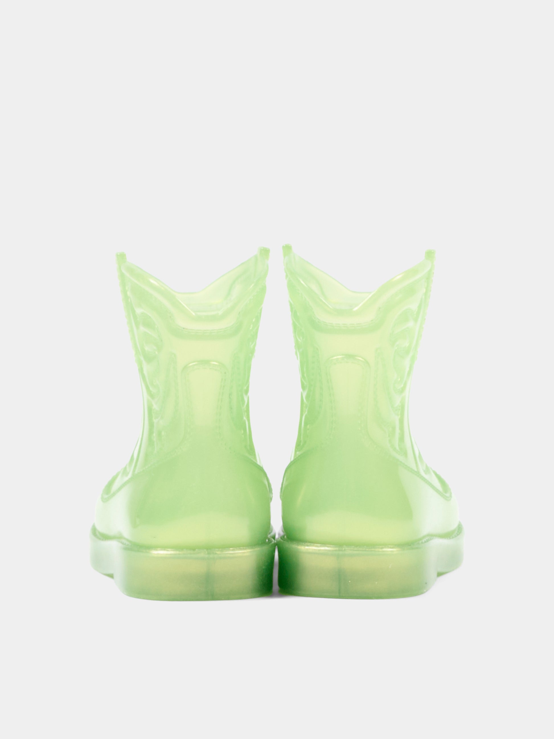 Stivali da pioggia verdi per bambina,Mini Melissa,36191 BJ550 06411