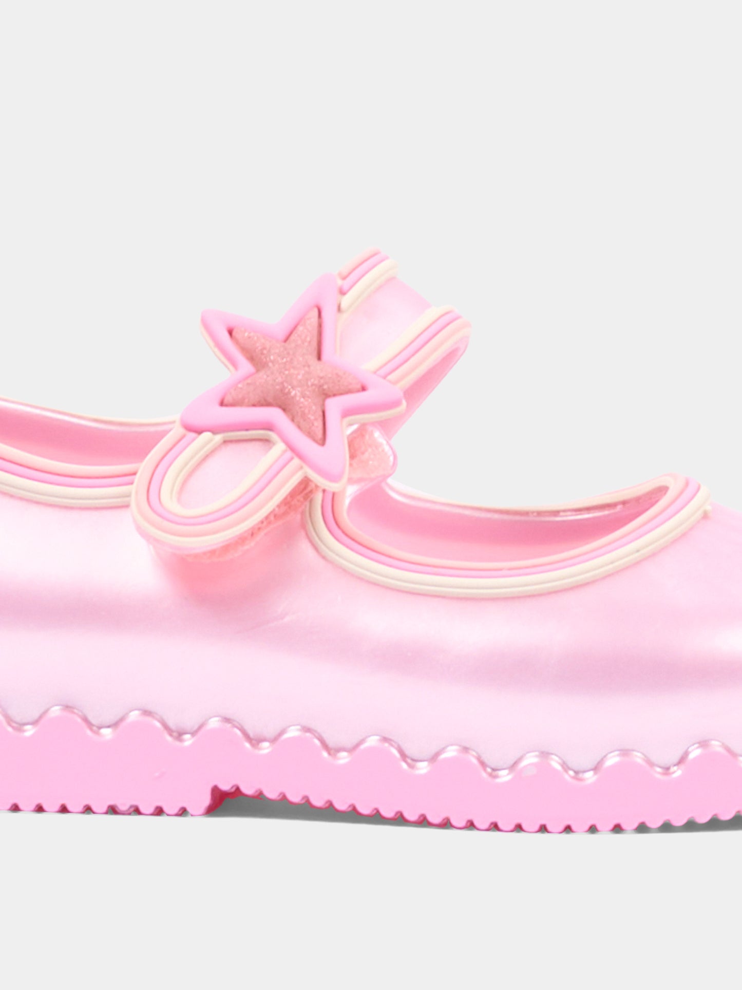 Ballerine rosa per bambina con stella