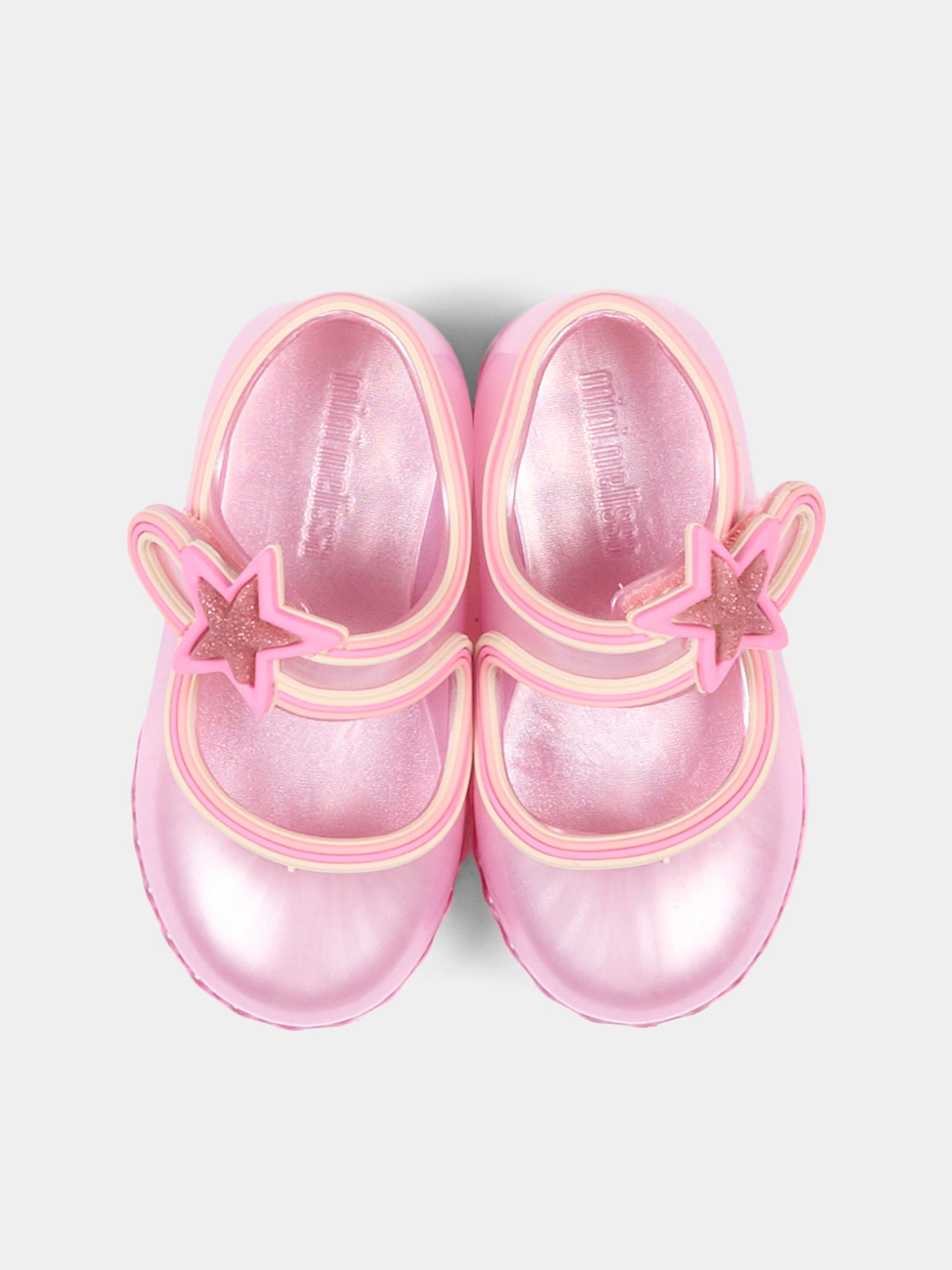 Ballerine rosa per bambina con stella,Mini Melissa,38055 BU857 06411