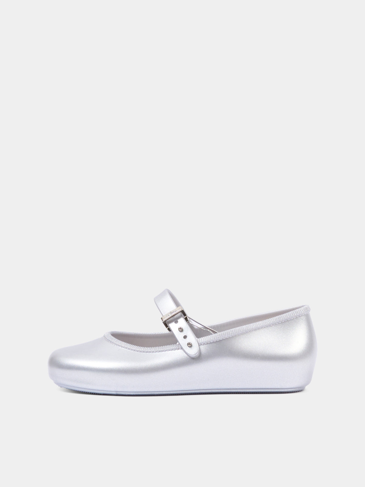 Ballerine argento per bambina Mary Jane,Mini Melissa,36244 BW425 34445