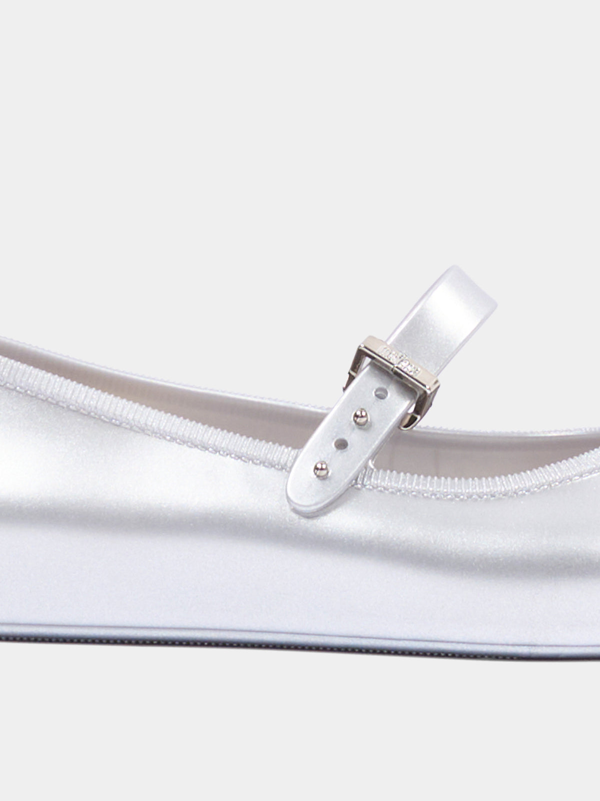 Ballerine argento per bambina Mary Jane,Mini Melissa,36244 BW425 34445