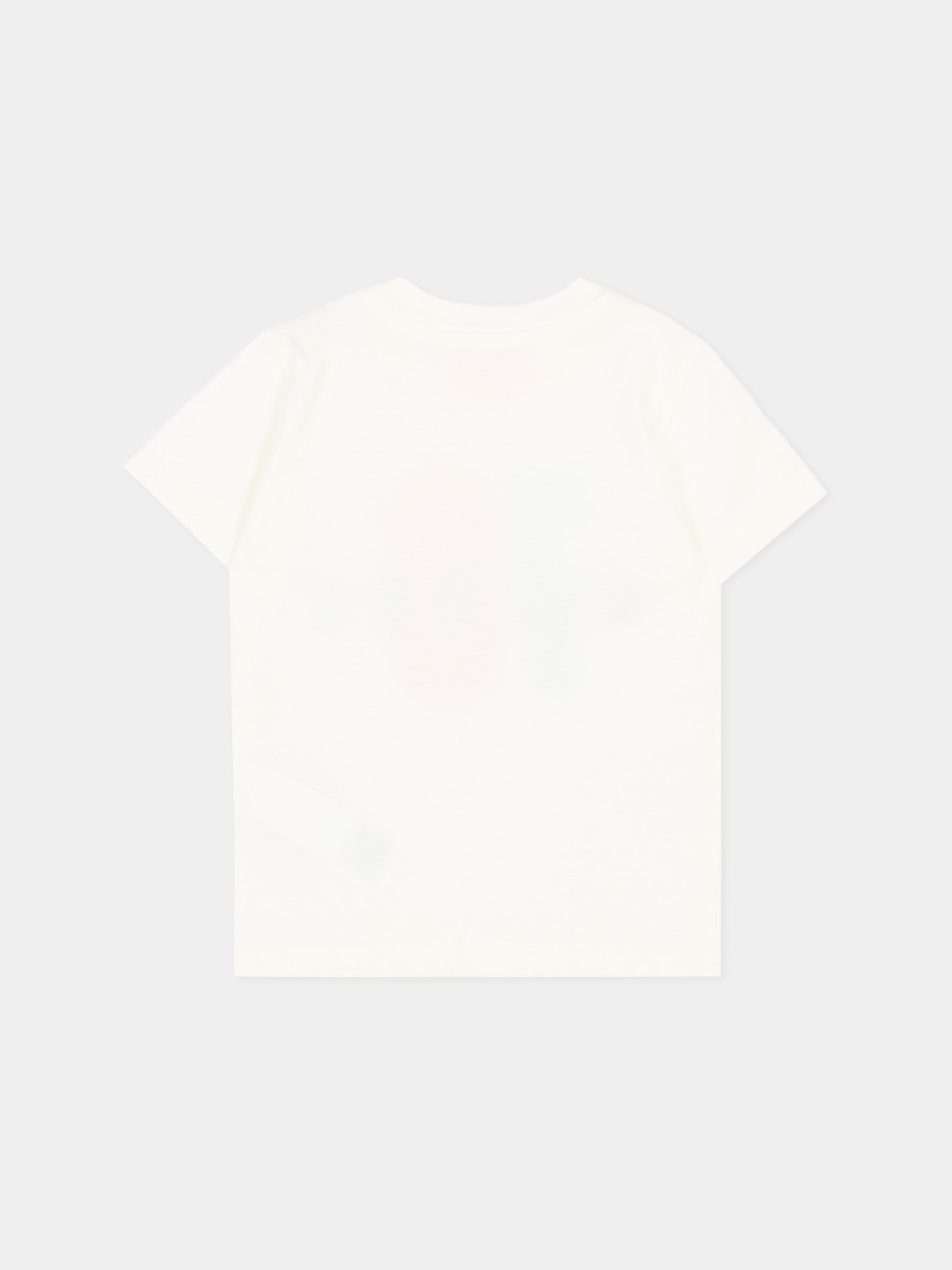 T-Shirt avorio per neonato con logo,Diesel,K00706 KYAR1 K141