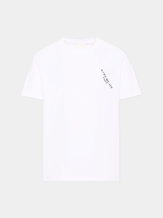 T-shirt bianca per bambino con logo,Givenchy Kids,H31119 10P