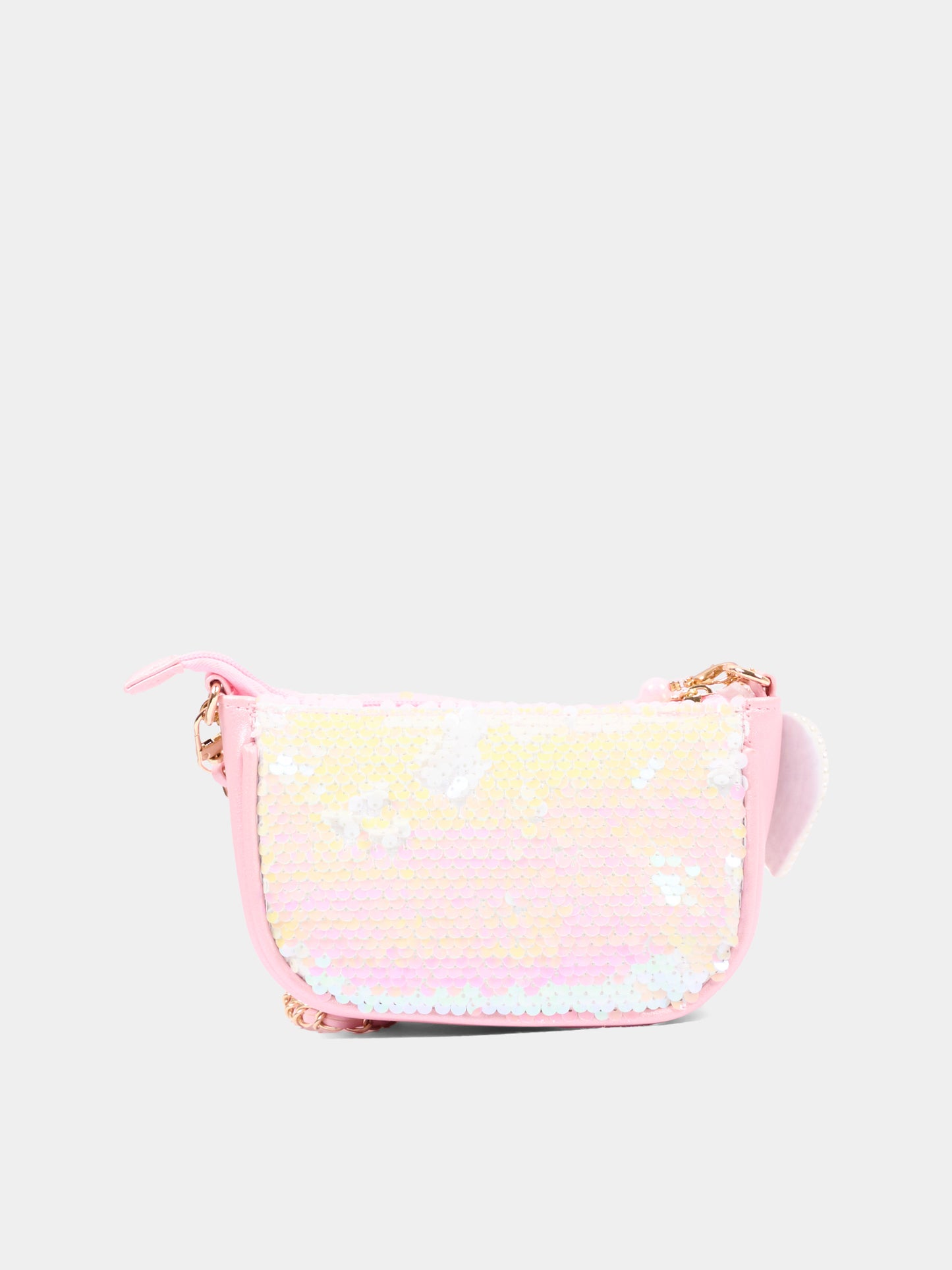 Borsa rosa per bambina con paillettes,Girabrilla,19150