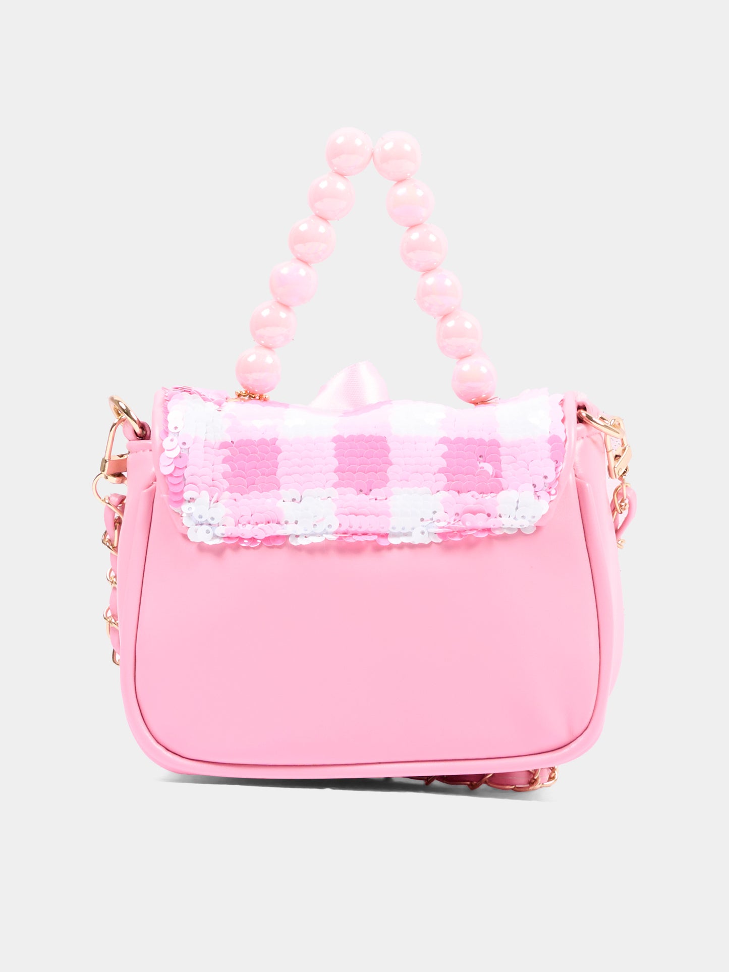 Borsa rosa per bambina con paillettes,Girabrilla,19154